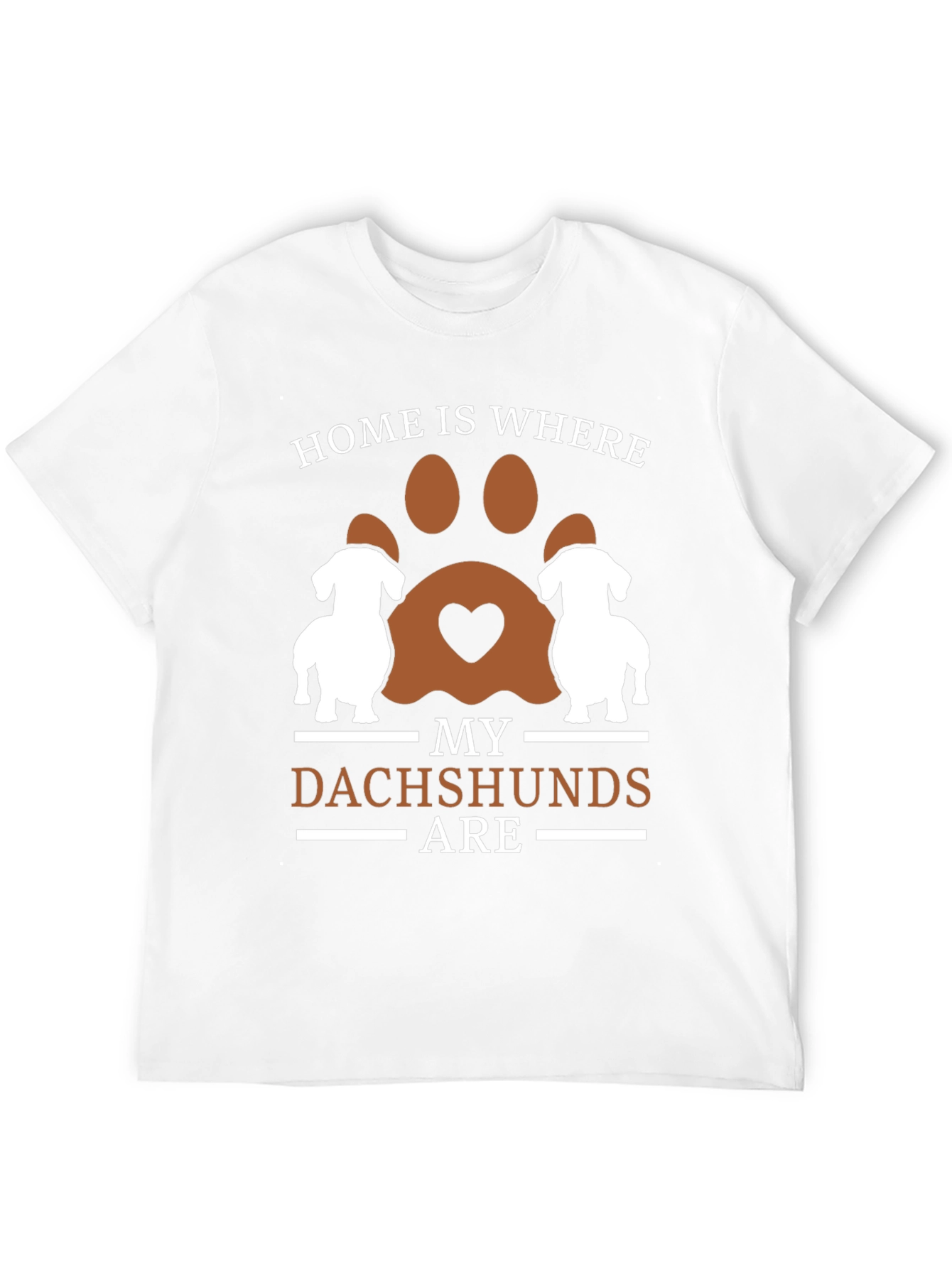 Dachshund Home T-Shirt - Dog Lover Tee