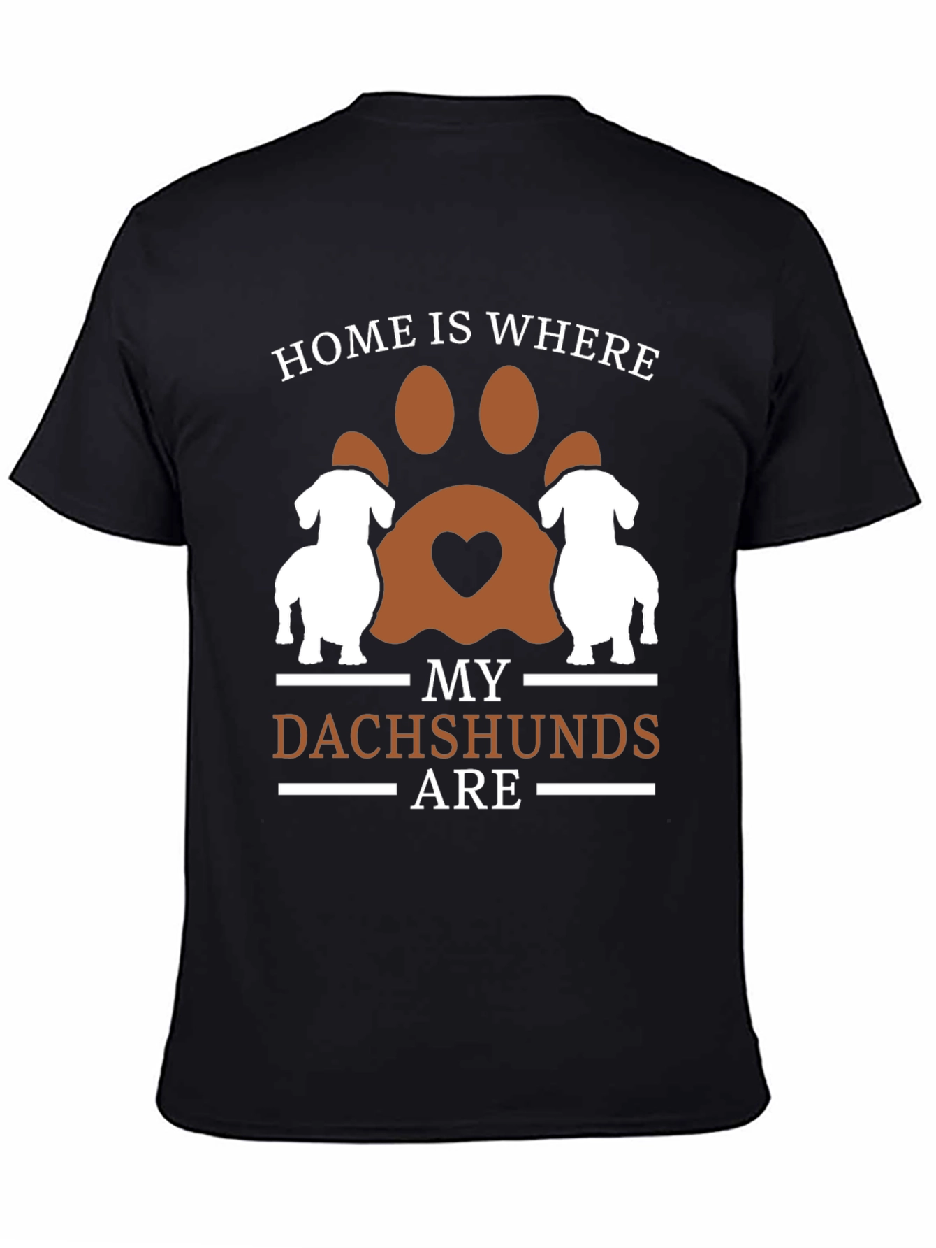 Dachshund Home T-Shirt - Dog Lover Tee