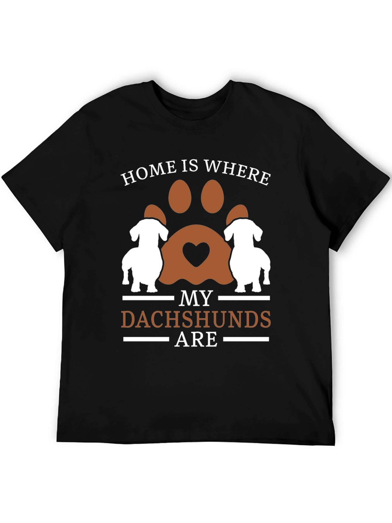 Dachshund Home T-Shirt - Dog Lover Tee