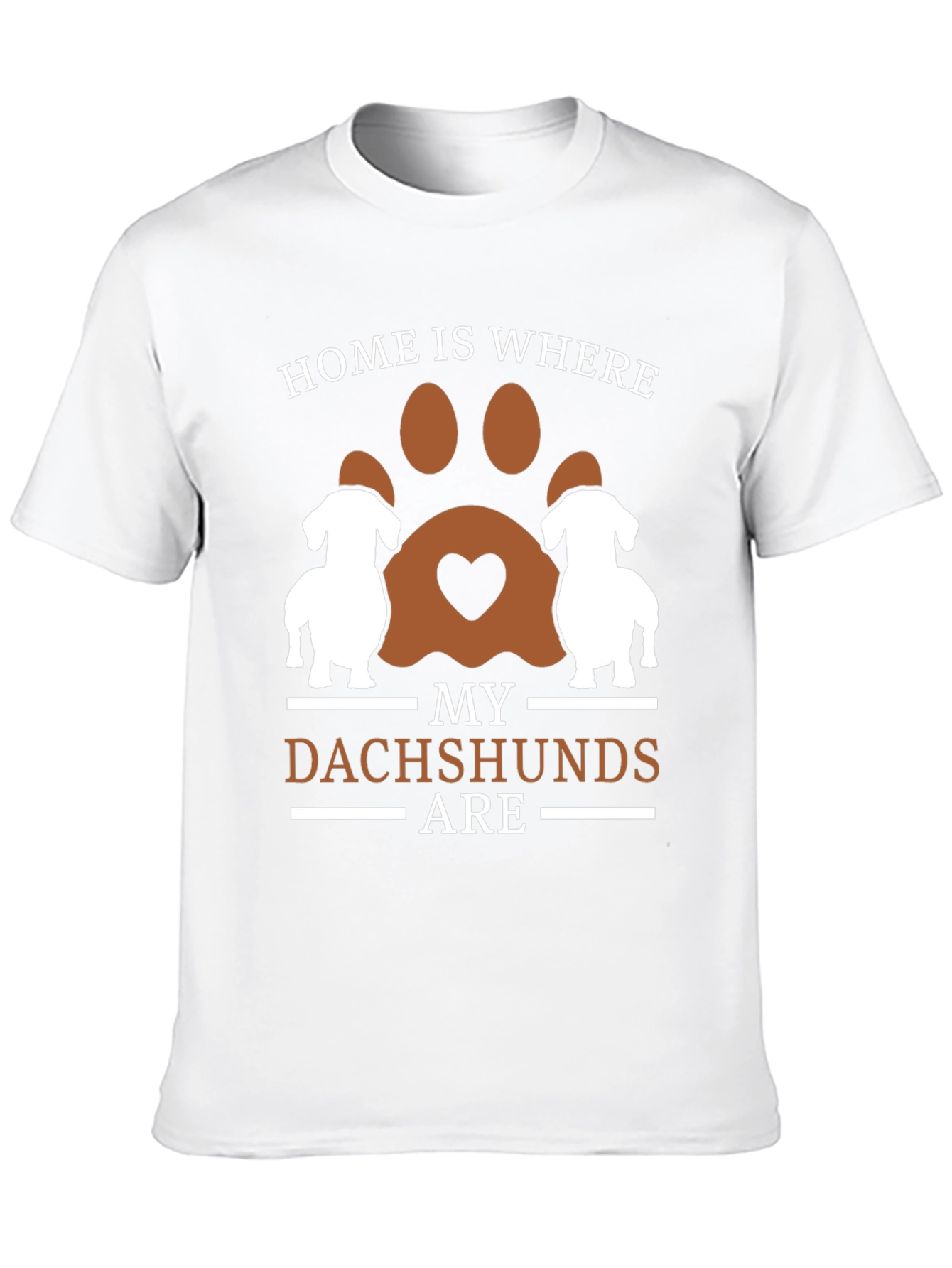 Dachshund Home T-Shirt - Dog Lover Tee