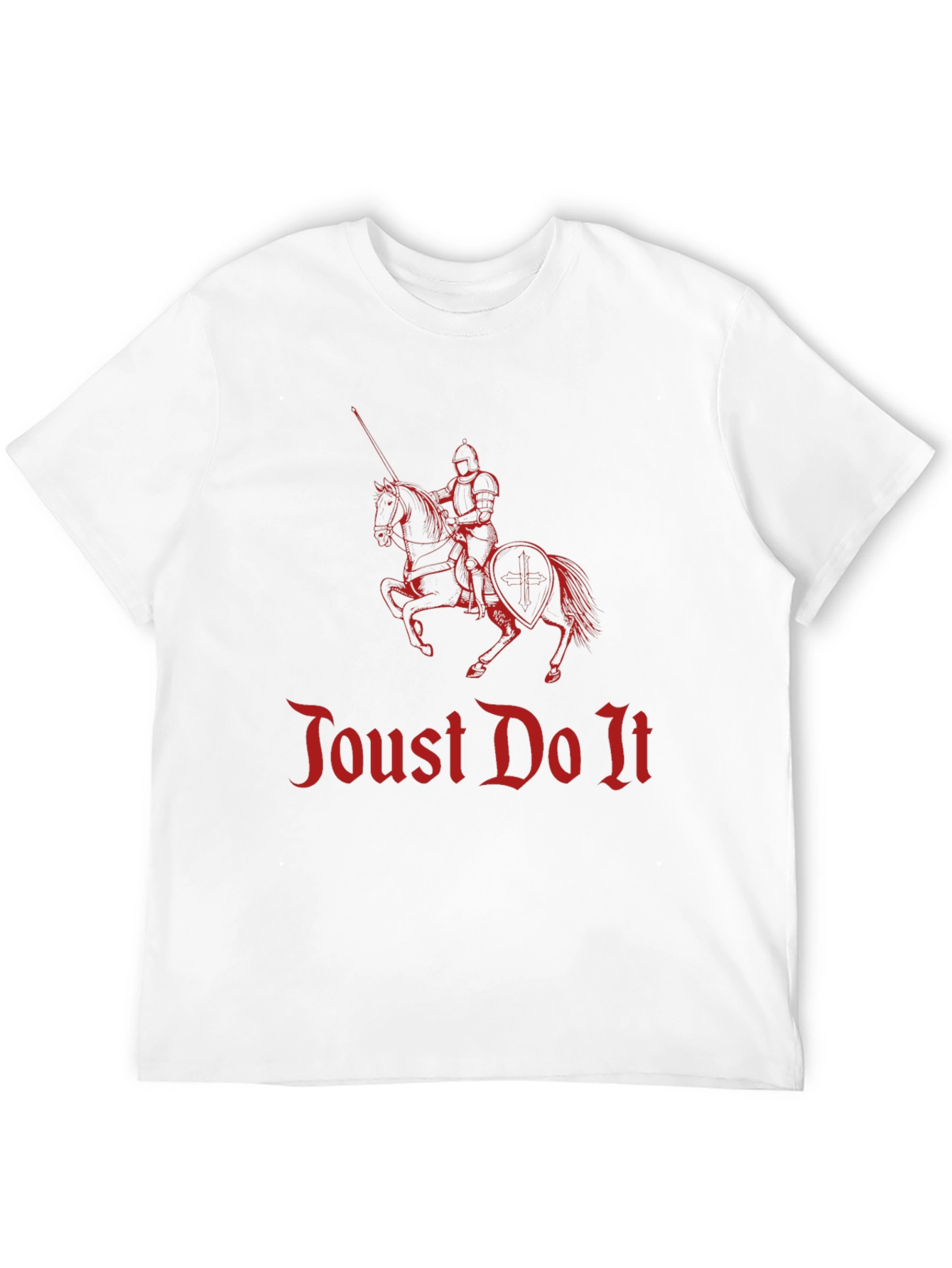 Joust Do It Knight Graphic Tee - Black