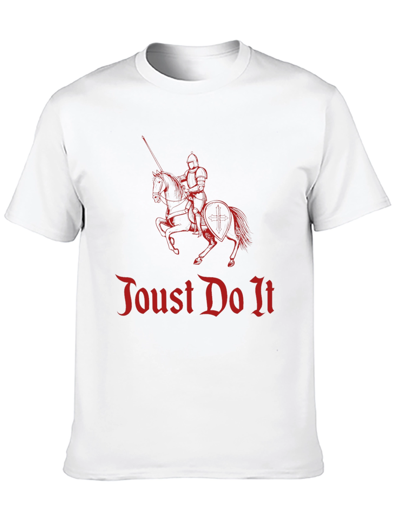 Joust Do It Knight Graphic Tee - Black