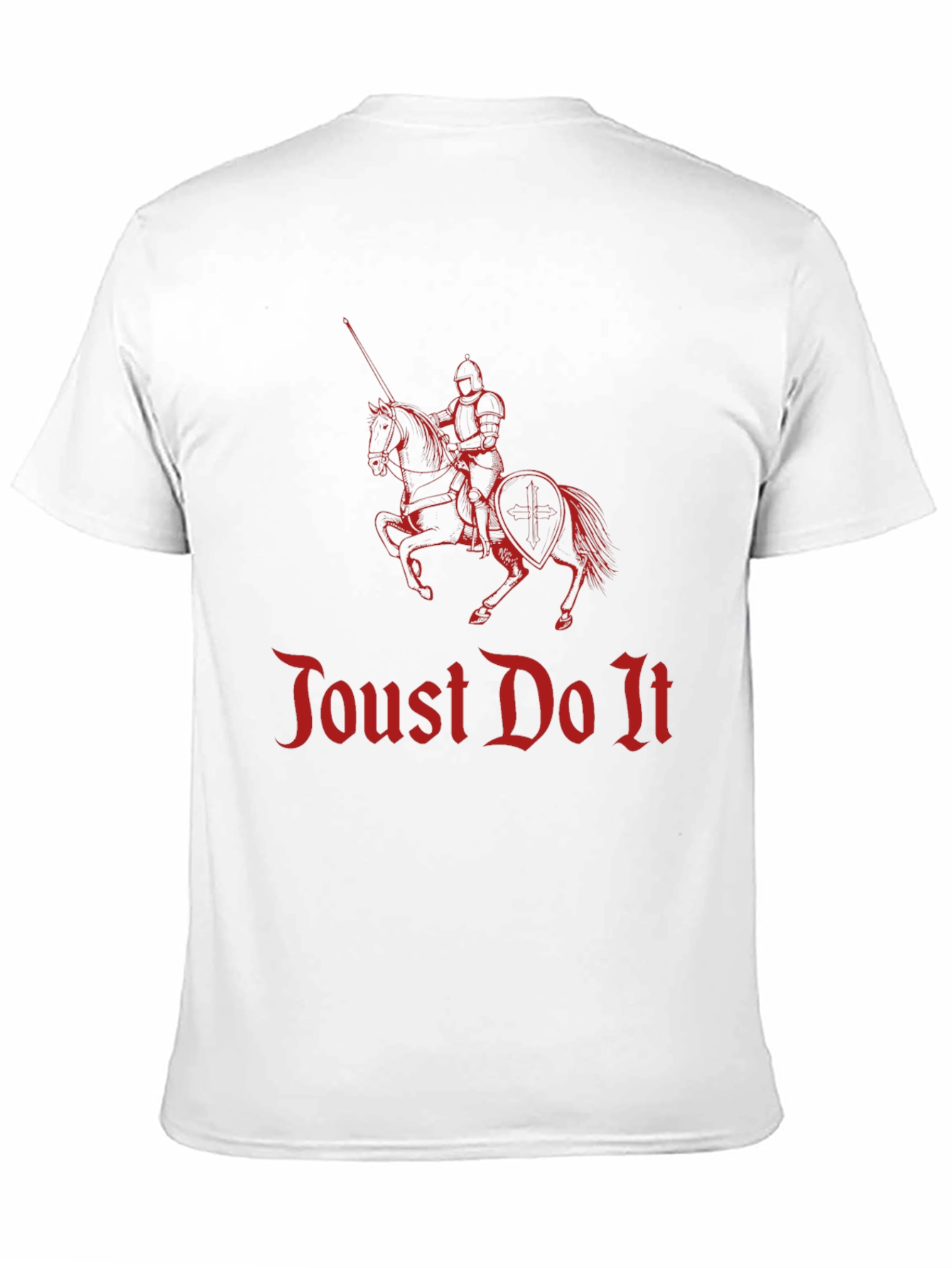 Joust Do It Knight Graphic Tee - Black