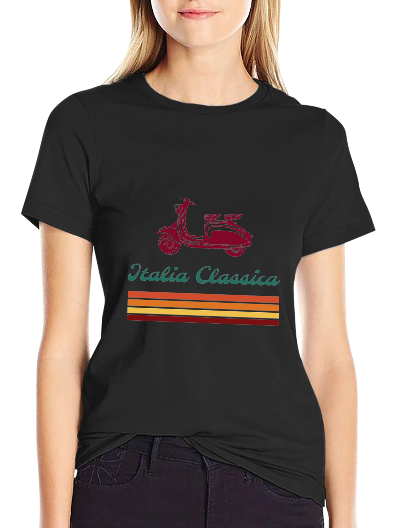 Italia Classica Scooter Graphic Tee