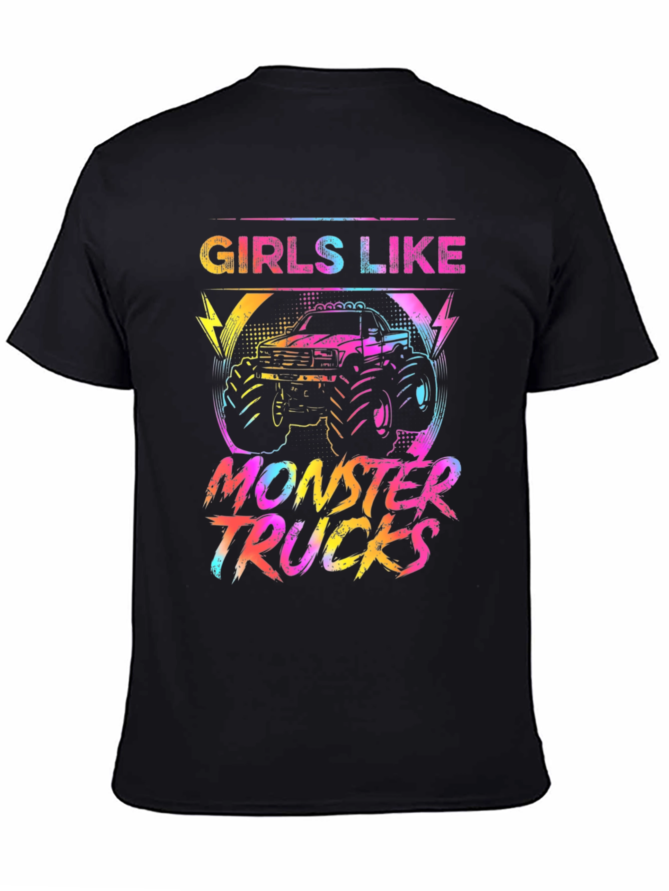Girls Like Monster Trucks Graphic Tee