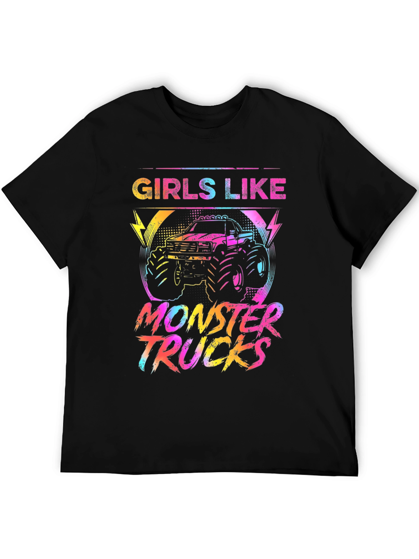 Girls Like Monster Trucks Graphic Tee