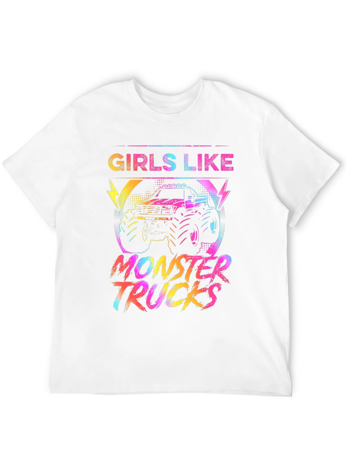 Girls Like Monster Trucks Graphic Tee