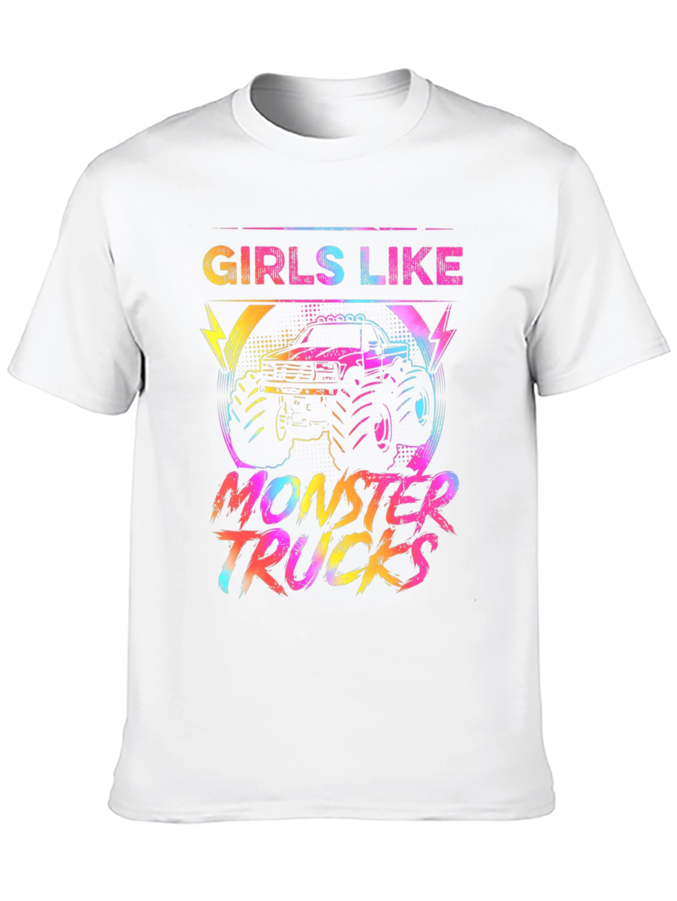 Girls Like Monster Trucks Graphic Tee