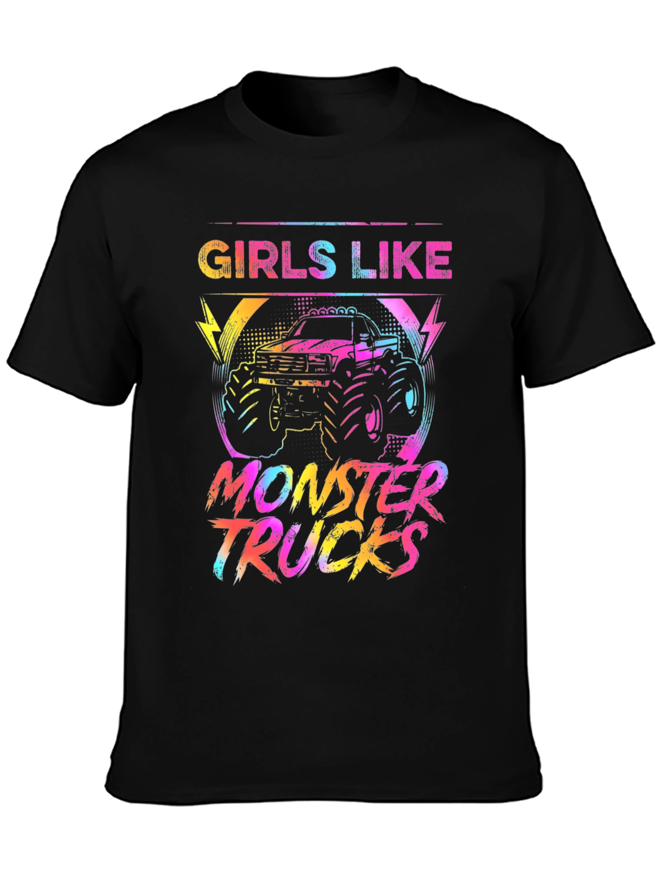 Girls Like Monster Trucks Graphic Tee