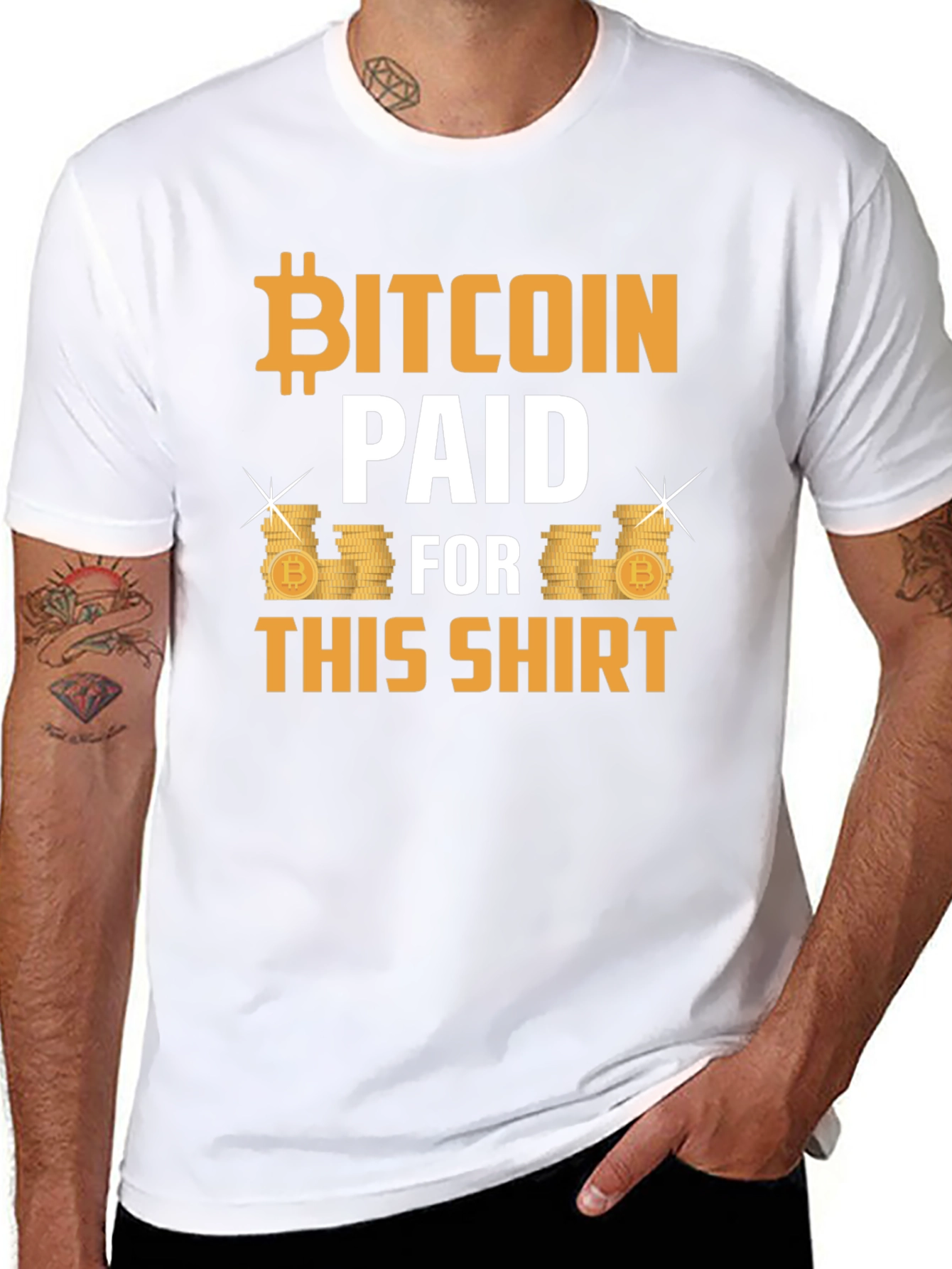 Bitcoin Paid for This Shirt - Crypto T-Shirt