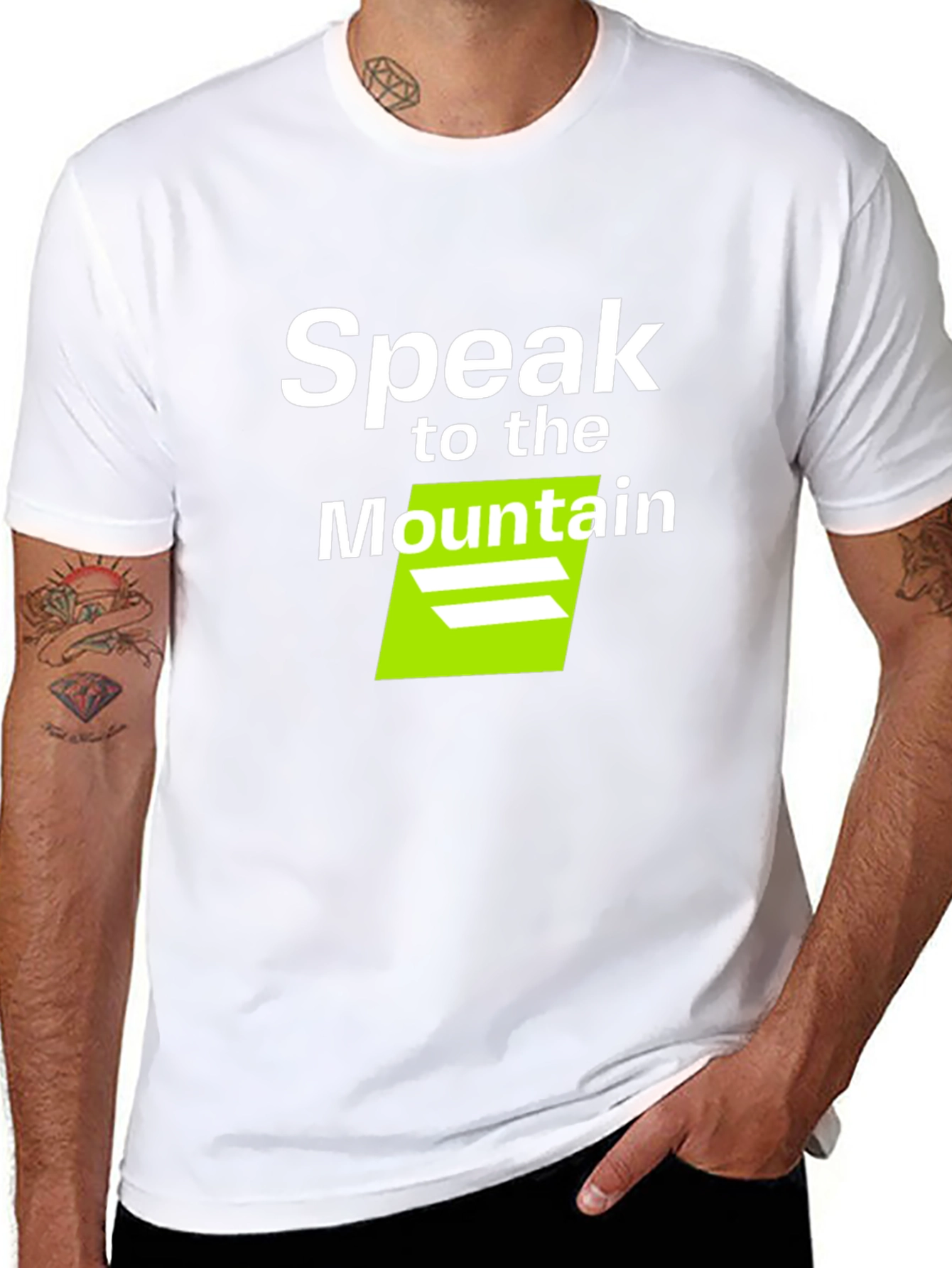 Speak to the Mountain Graphic Tee