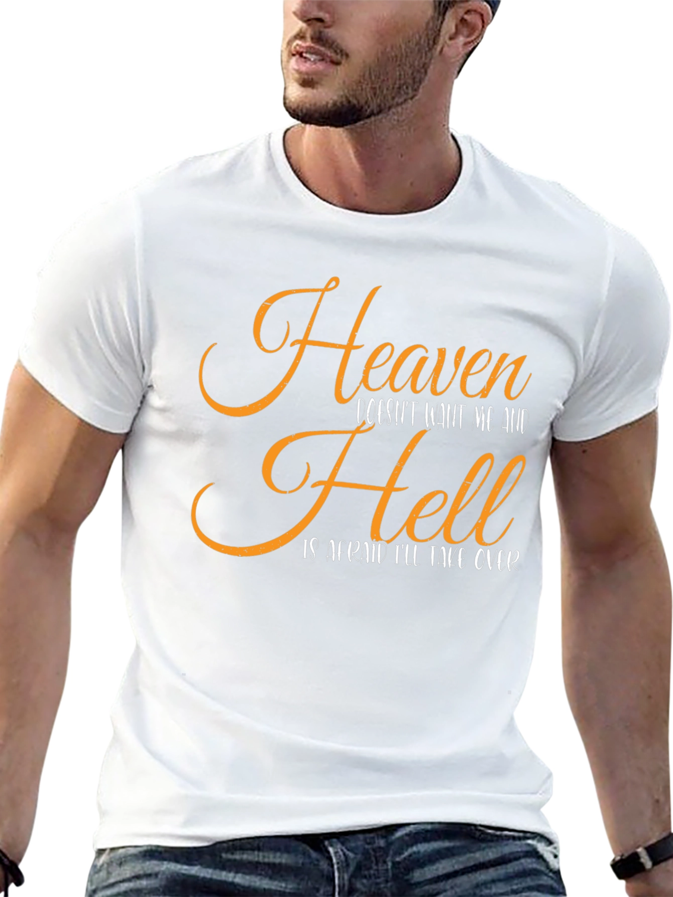 Heaven Hell Graphic Tee