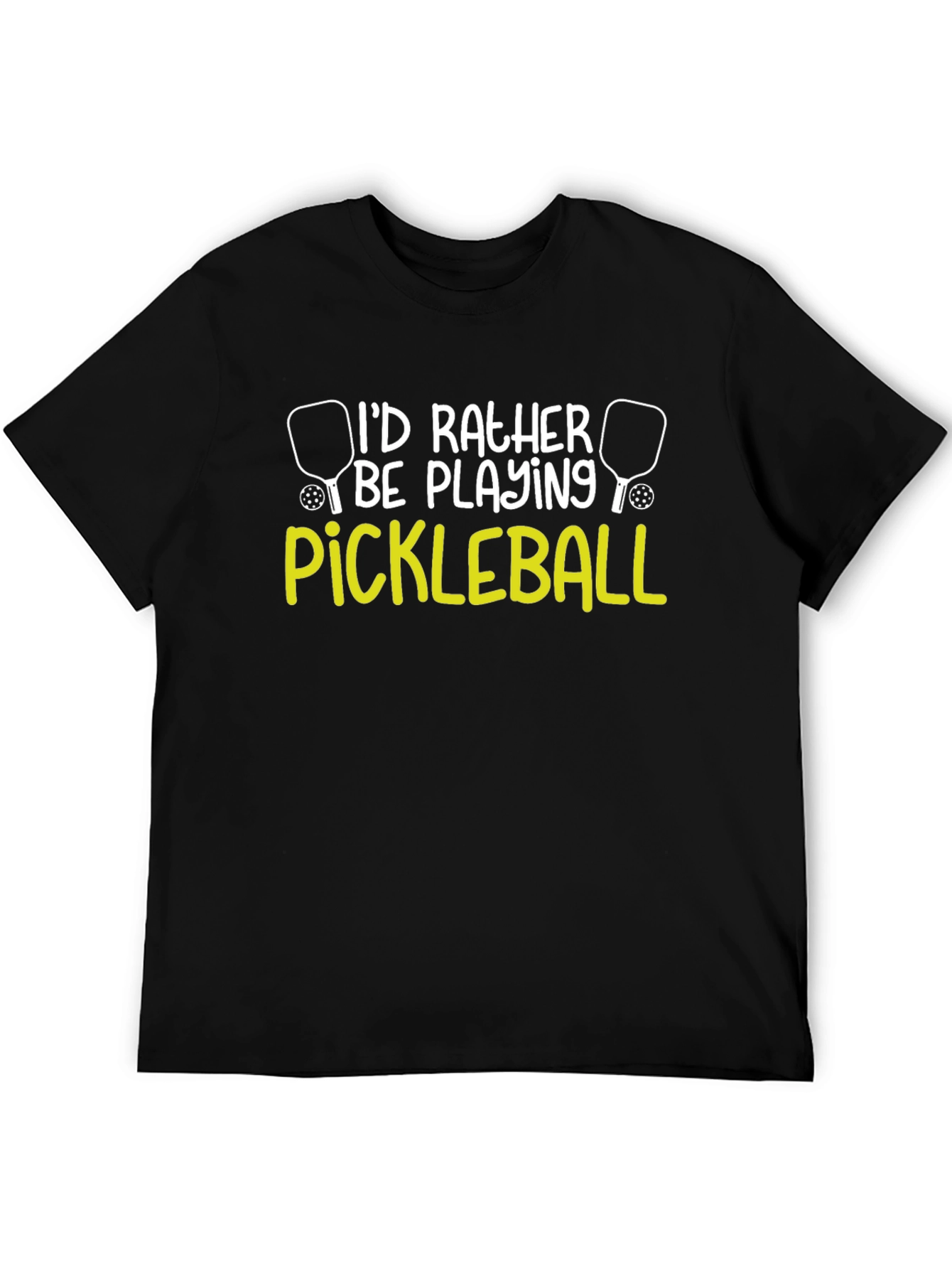 Id Rather Be Playing Pickleball T-Shirt