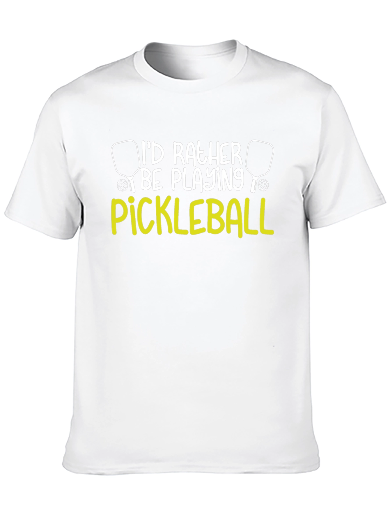 Id Rather Be Playing Pickleball T-Shirt