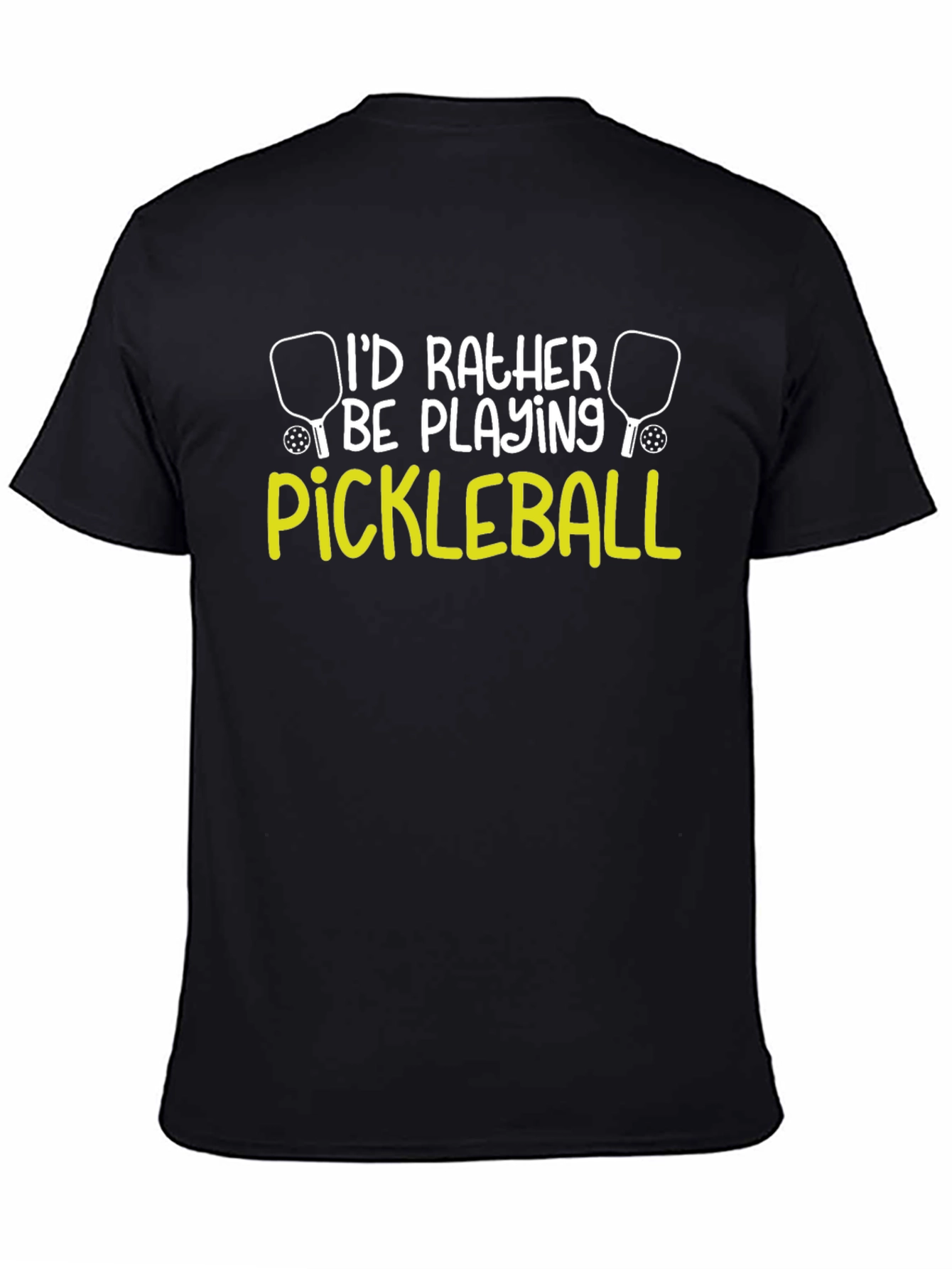 Id Rather Be Playing Pickleball T-Shirt