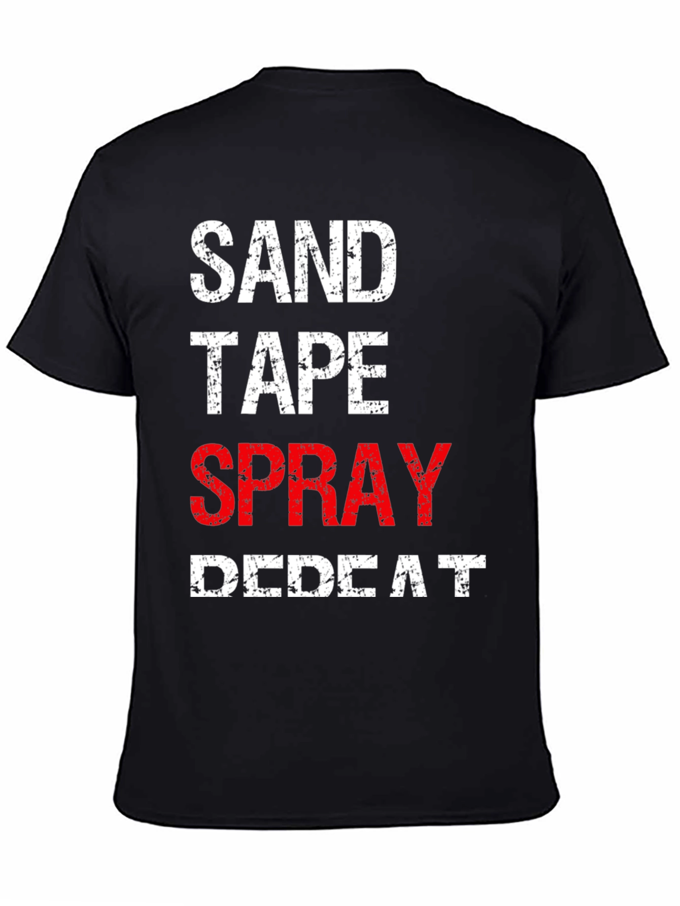 Sand Tape Spray Repeat Graphic Tee
