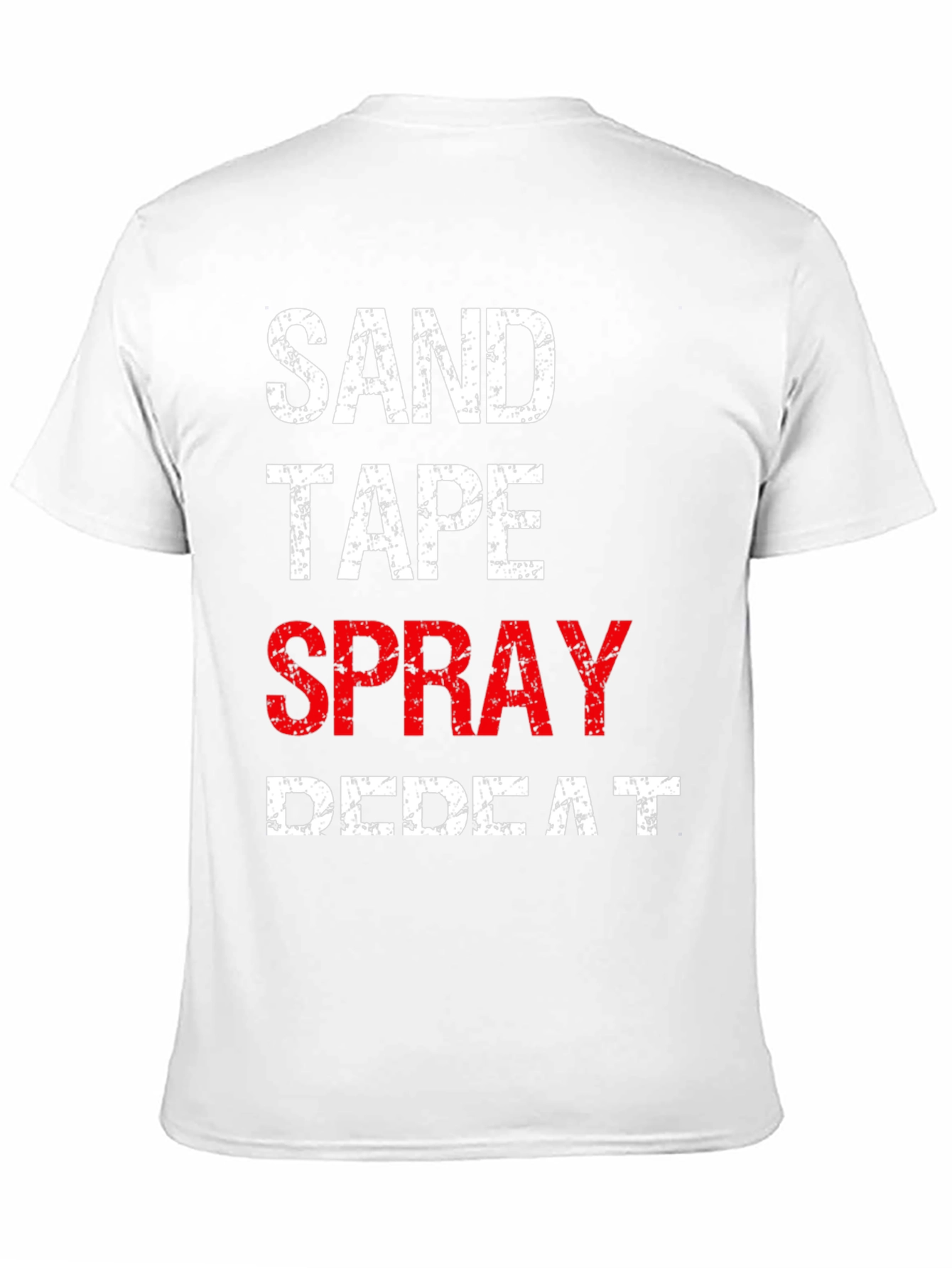 Sand Tape Spray Repeat Graphic Tee