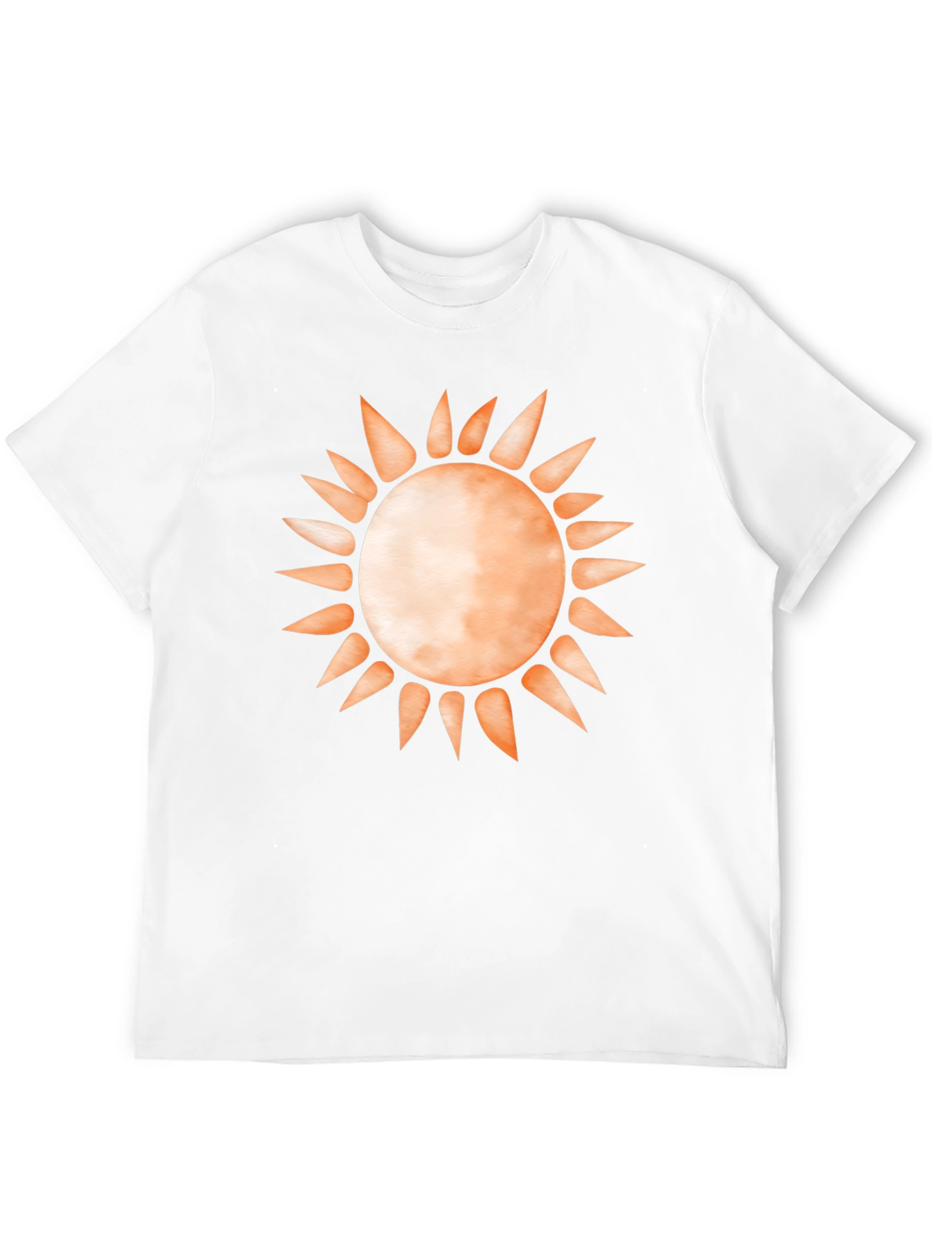 Sun Graphic Tee - Black Cotton Blend