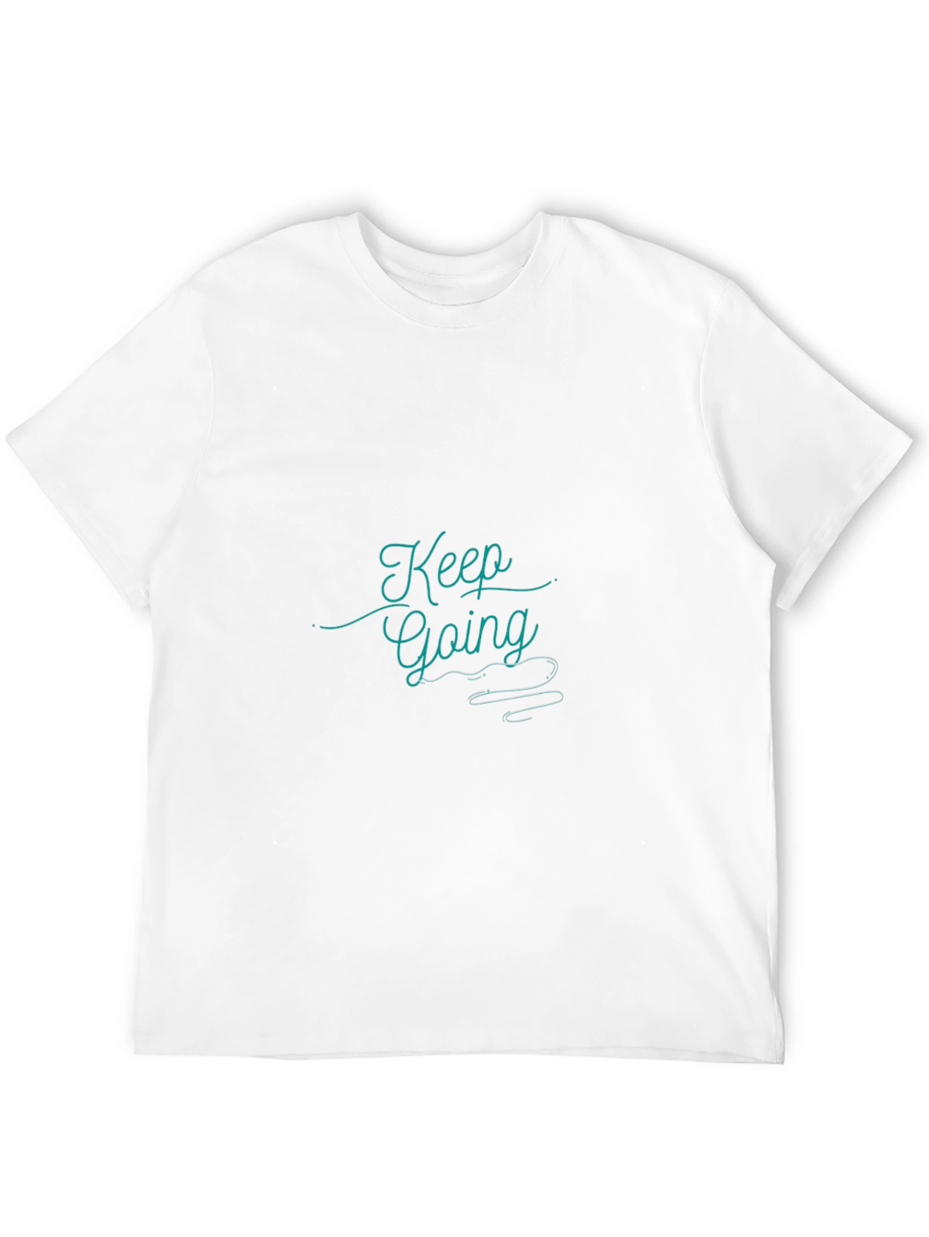 Keep Going Black Graphic Tee