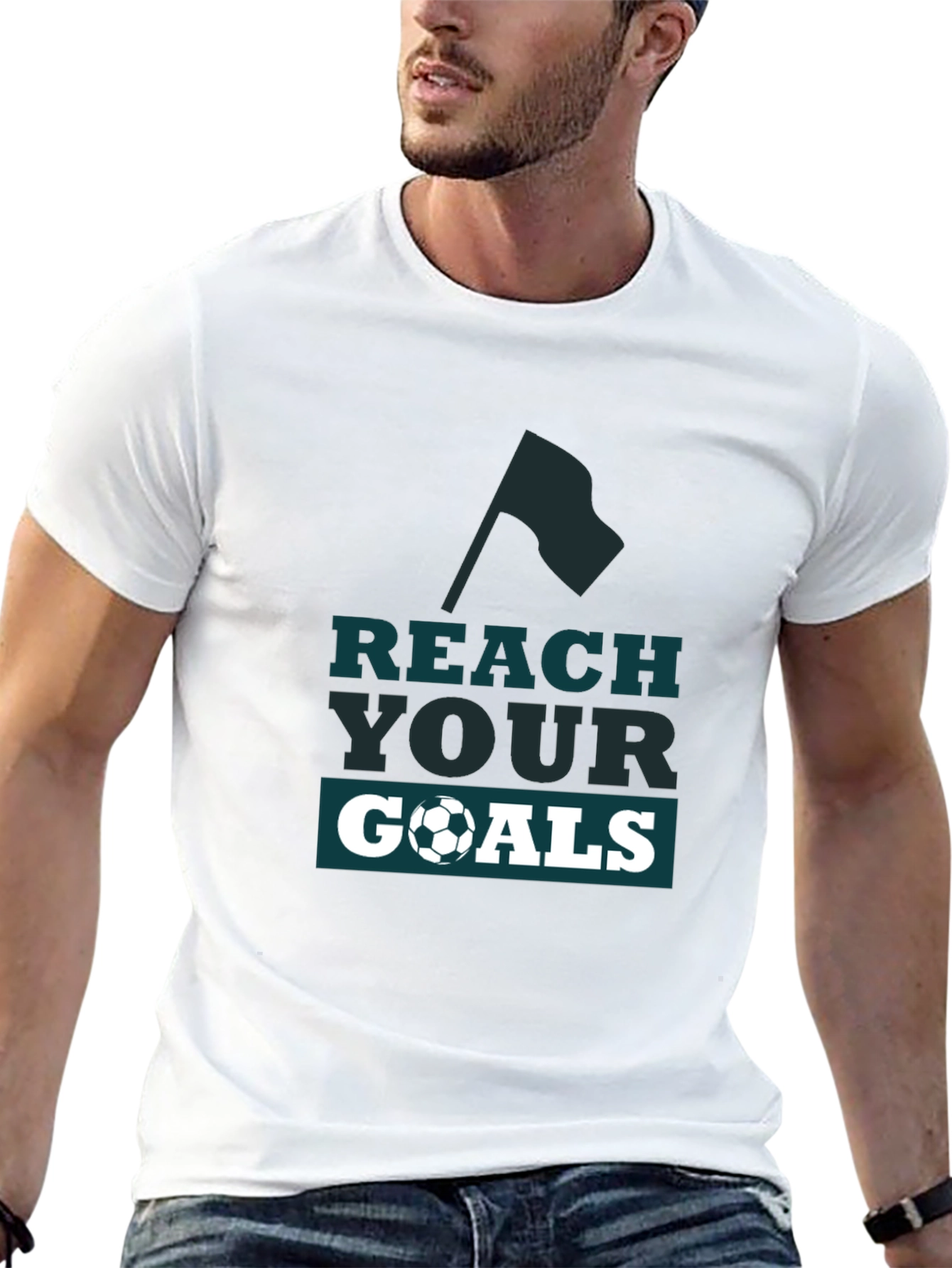 Reach Your Goals Soccer T-Shirt