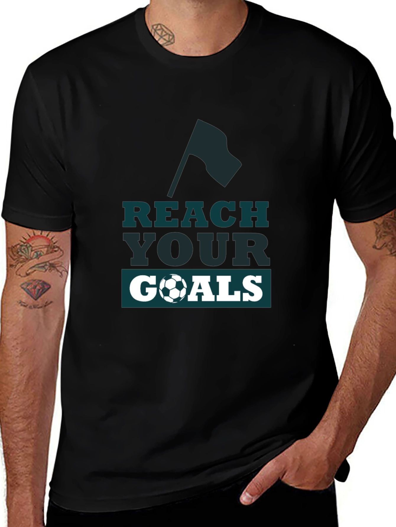 Reach Your Goals Soccer T-Shirt