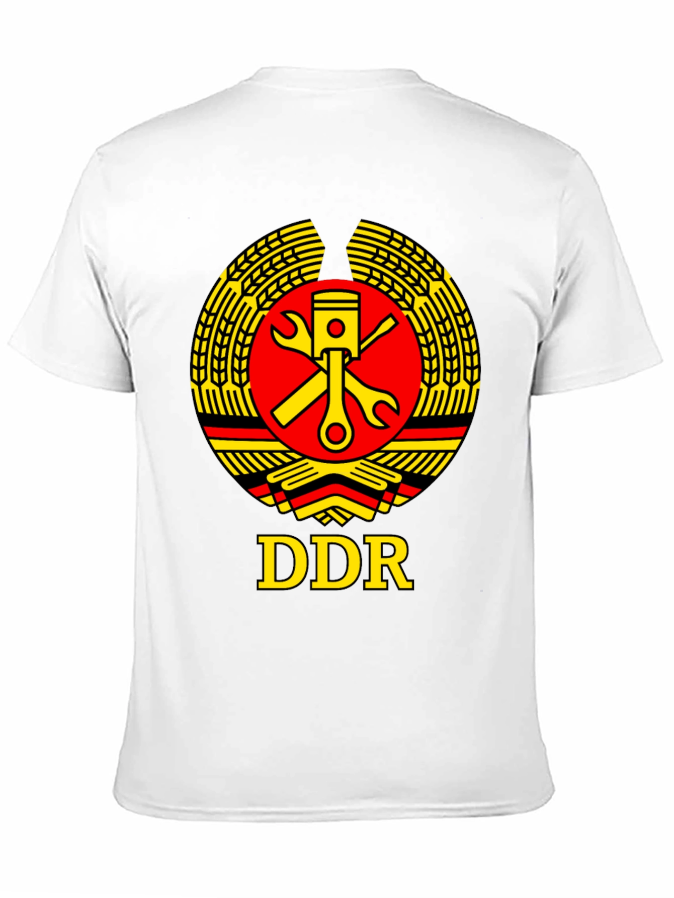 DDR Emblem Black T-Shirt - German Democratic Republic