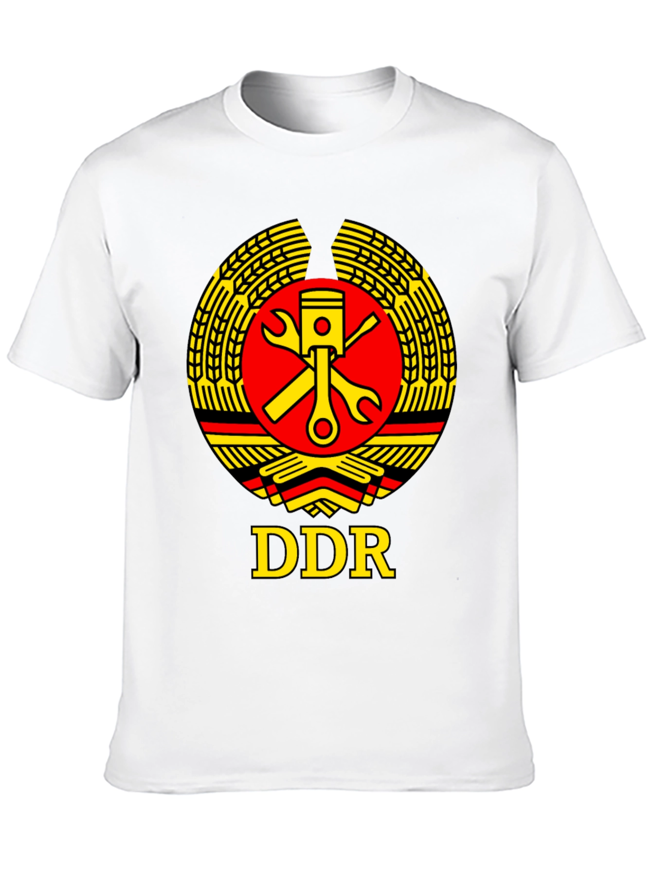 DDR Emblem Black T-Shirt - German Democratic Republic