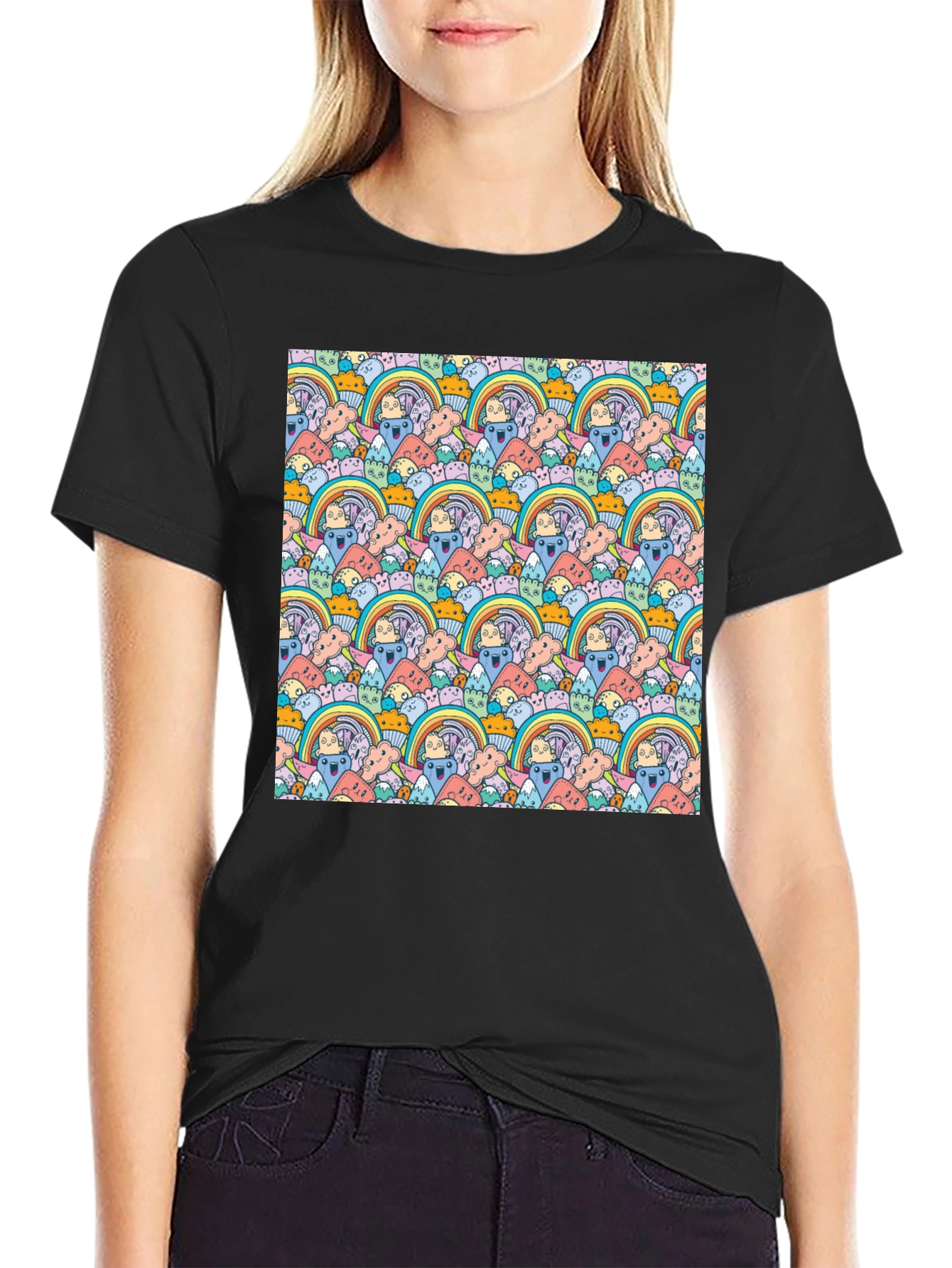 Rainbow Doodle T-Shirt