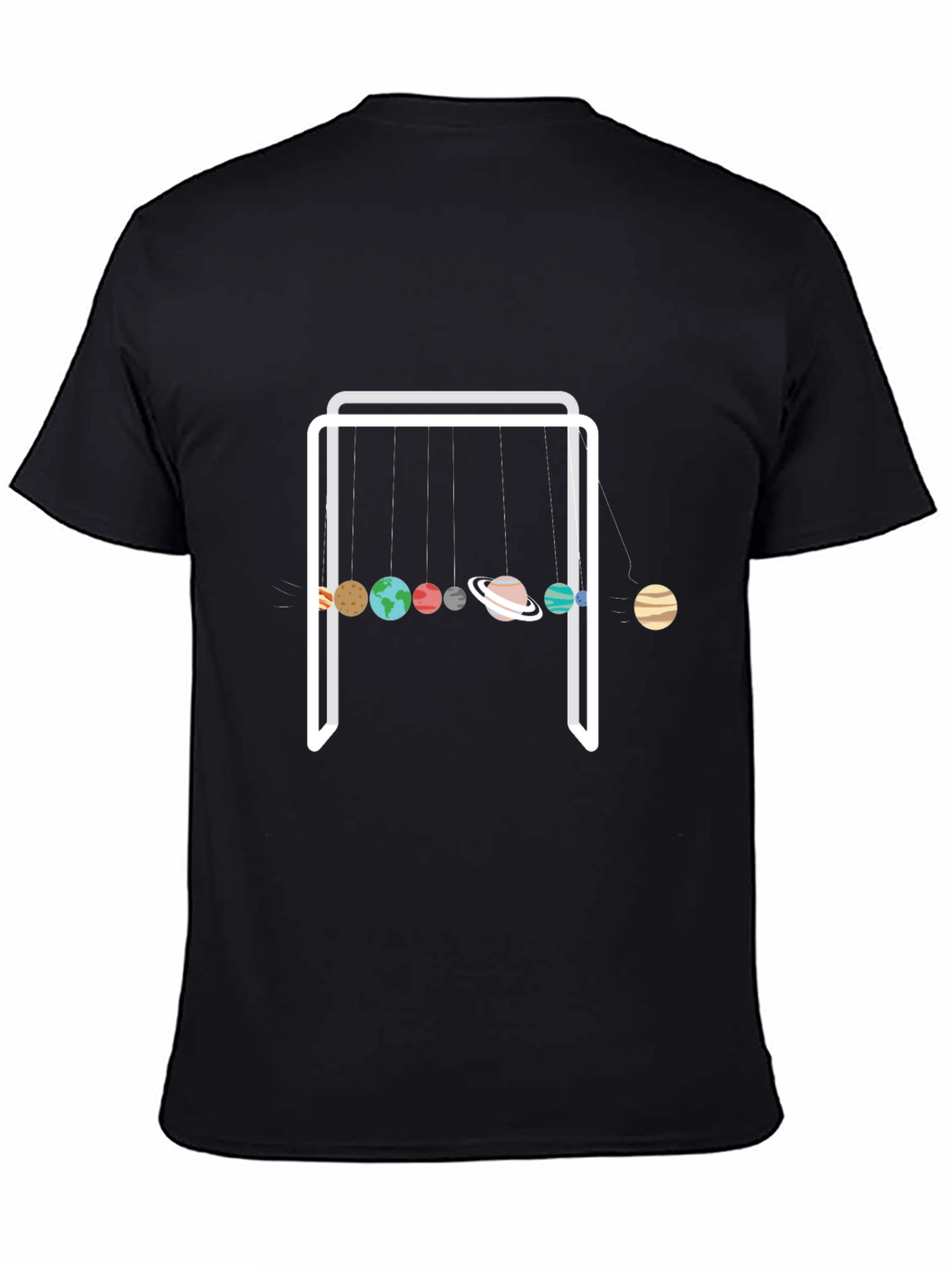 Planetary Newtons Cradle Graphic Tee