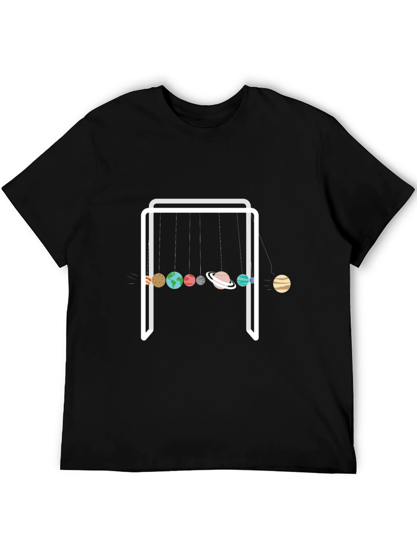 Planetary Newtons Cradle Graphic Tee