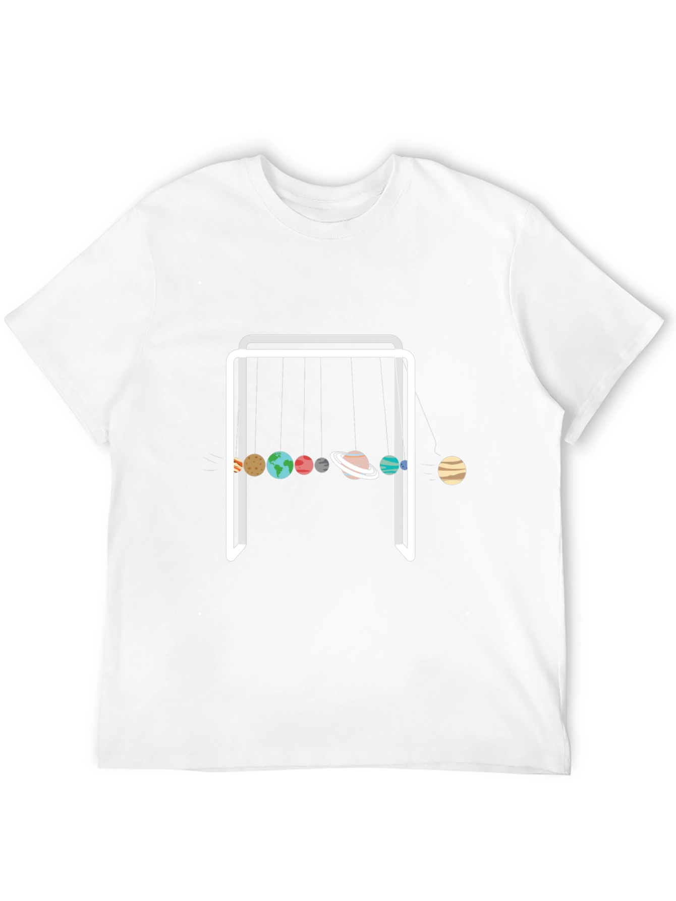 Planetary Newtons Cradle Graphic Tee