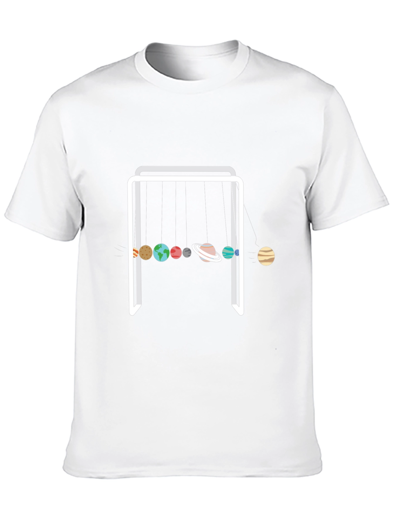 Planetary Newtons Cradle Graphic Tee