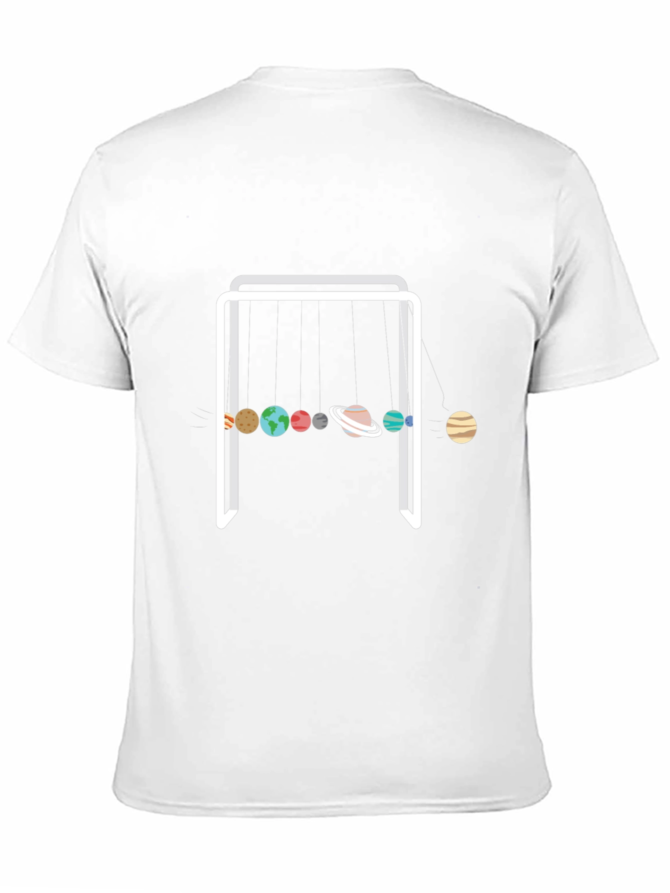 Planetary Newtons Cradle Graphic Tee