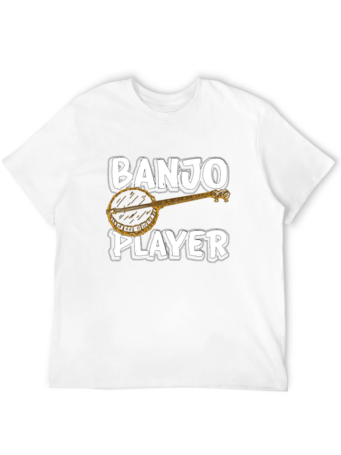 Banjo Player Graphic Tee - Music Lover T-Shirt