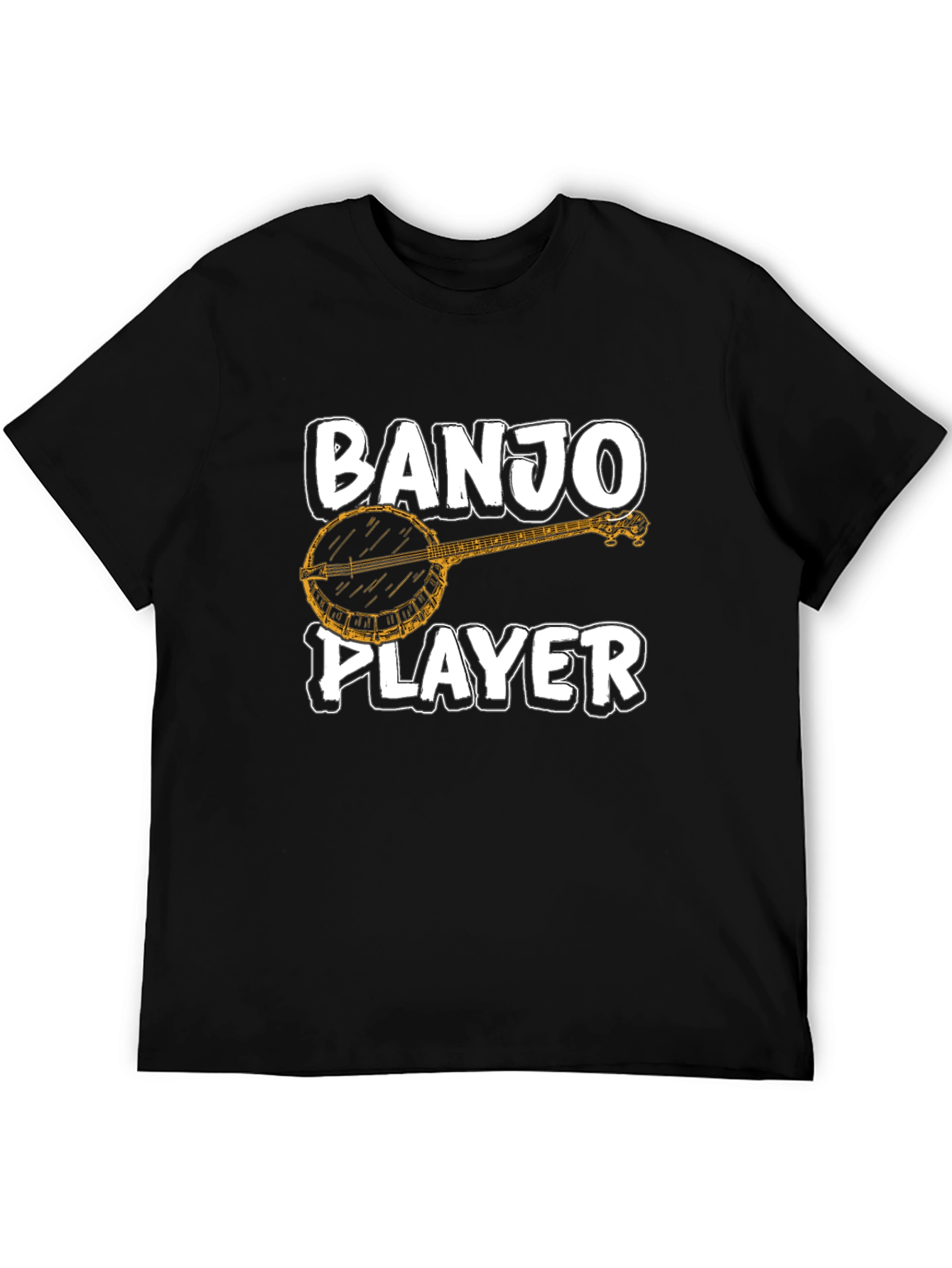 Banjo Player Graphic Tee - Music Lover T-Shirt