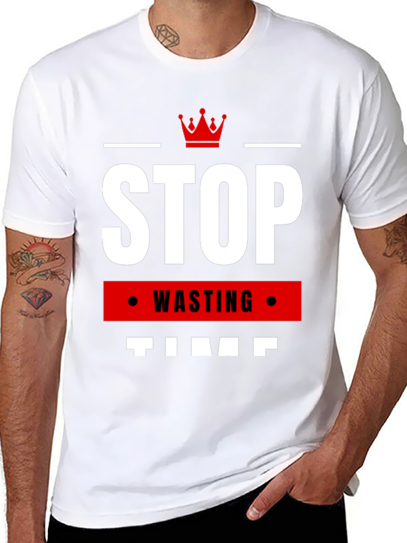 Stop Wasting Time T-Shirt