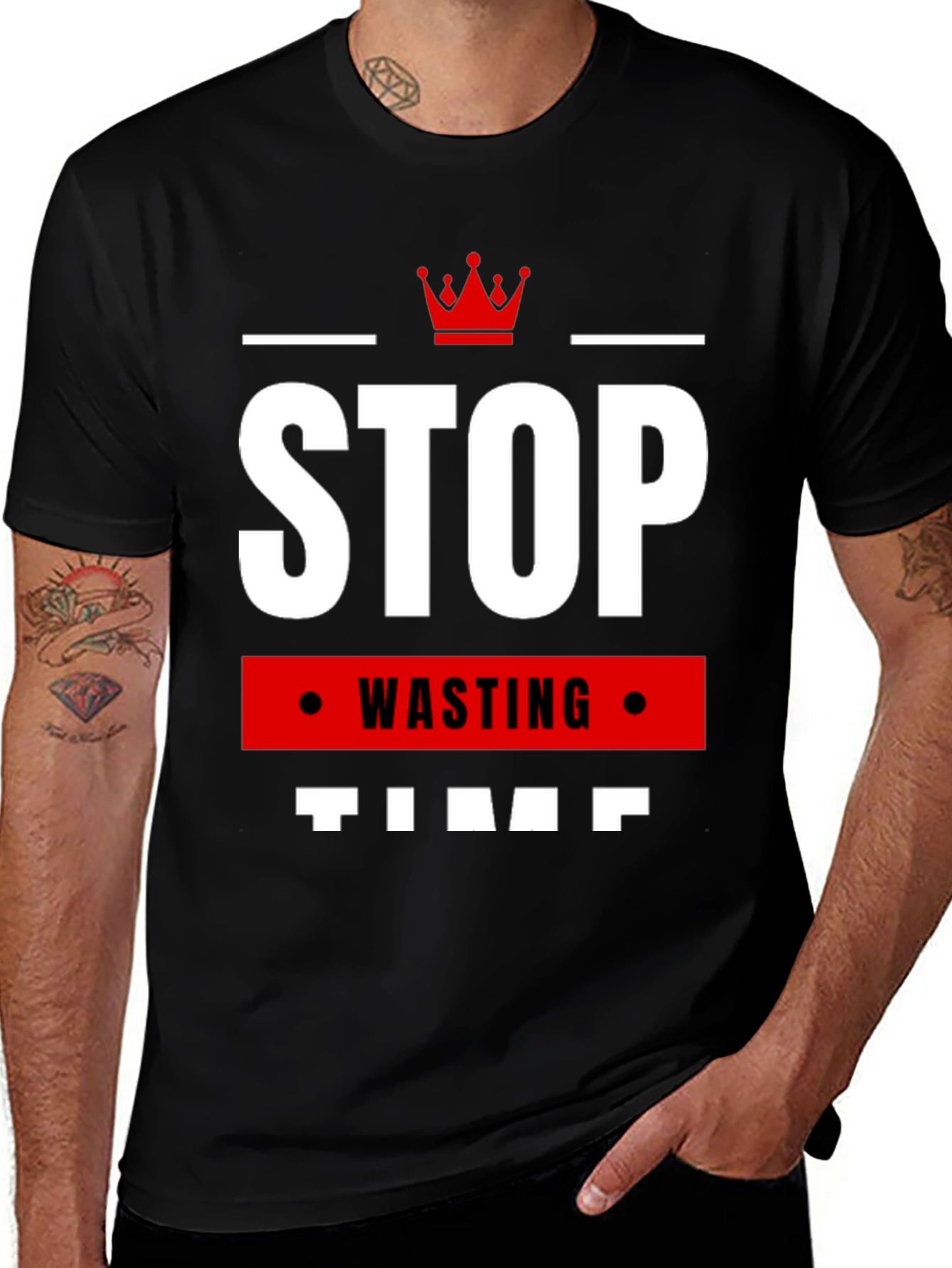 Stop Wasting Time T-Shirt