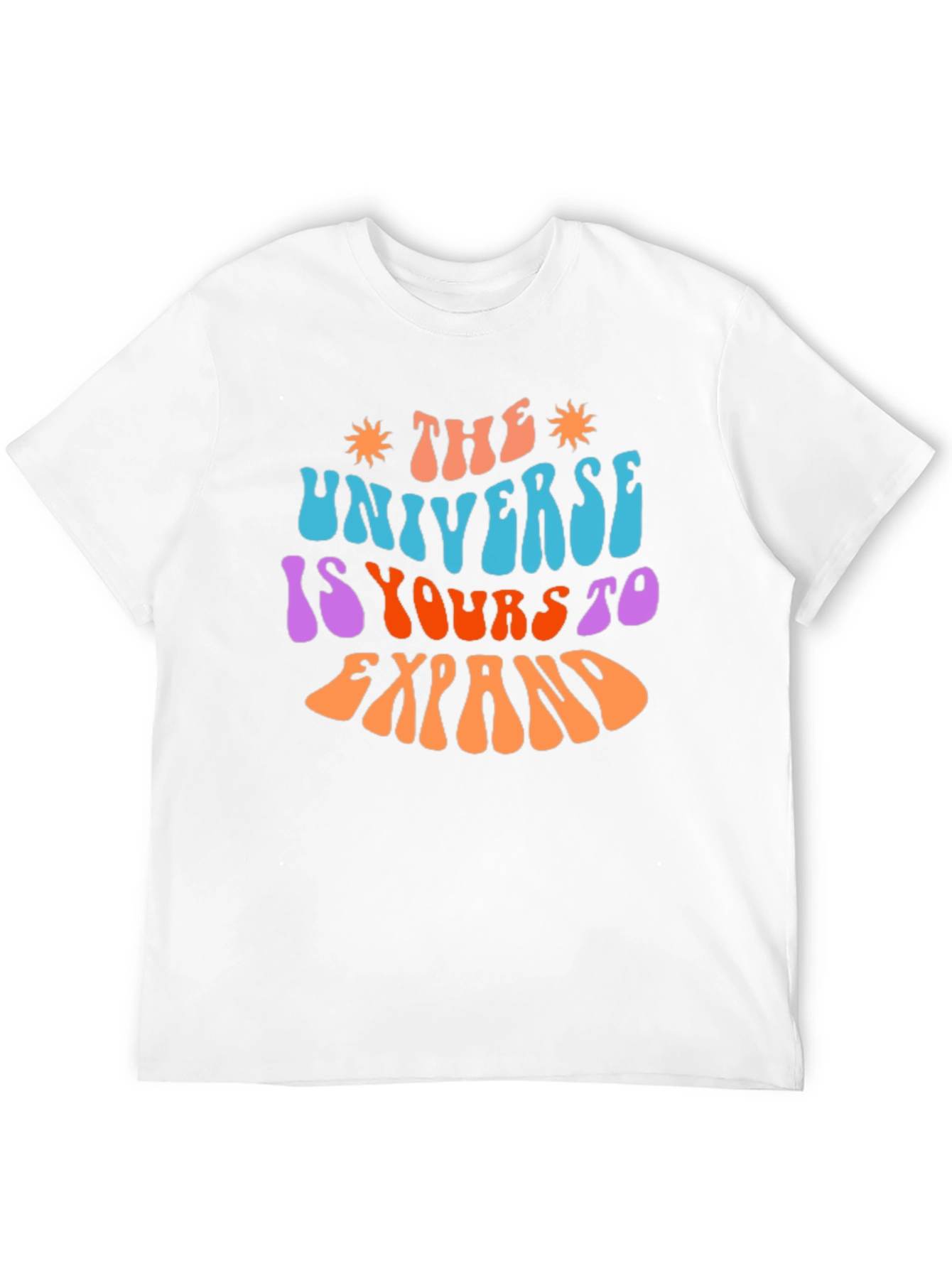 The Universe Is Yours To Expand Black T-Shirt