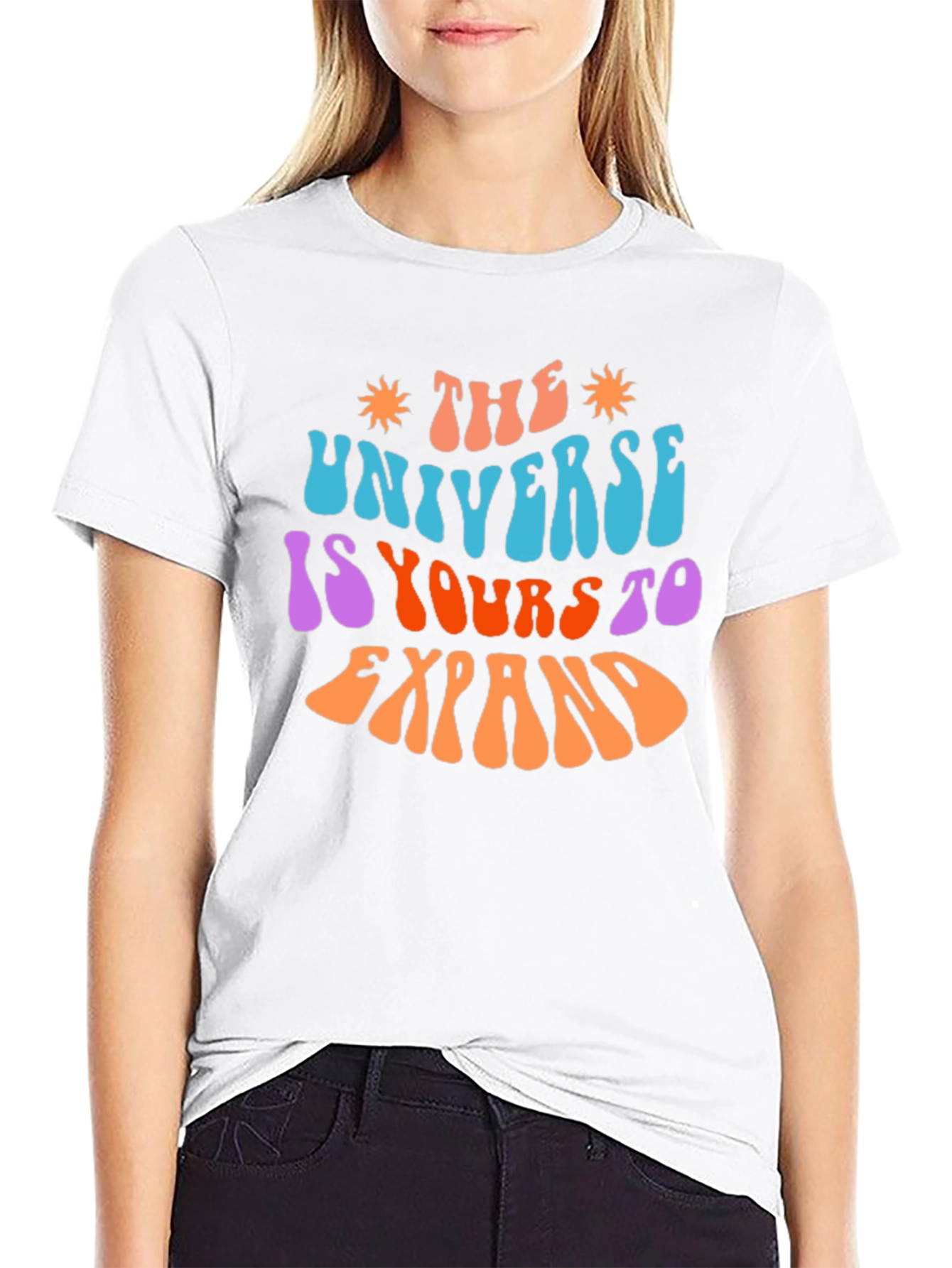 The Universe Is Yours To Expand Black T-Shirt