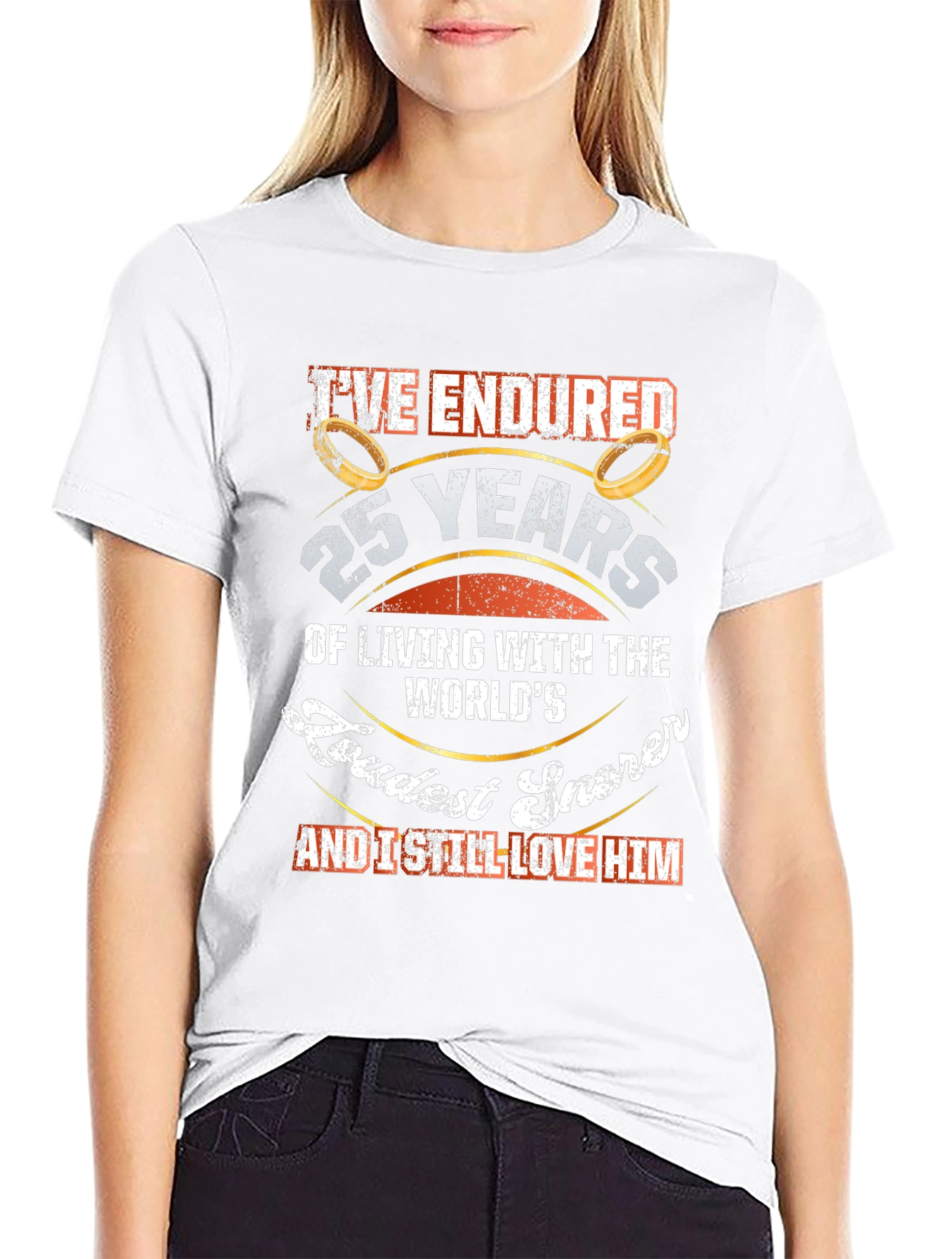 25th Anniversary Loudest Snorer T-Shirt