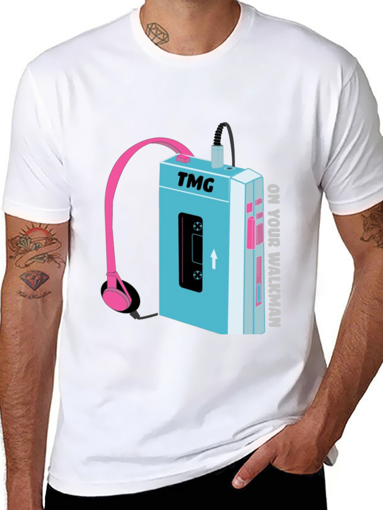 TMG Walkman T-Shirt - Retro Style
