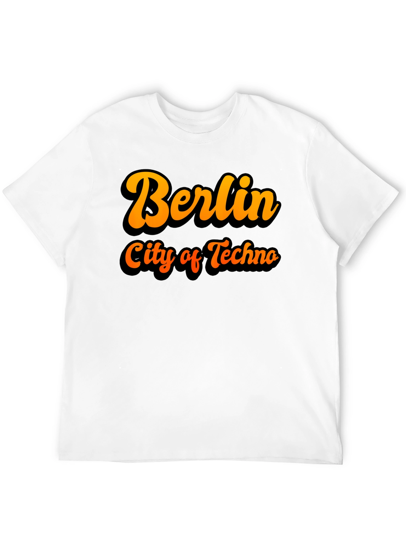 Berlin City of Techno T-Shirt - Black
