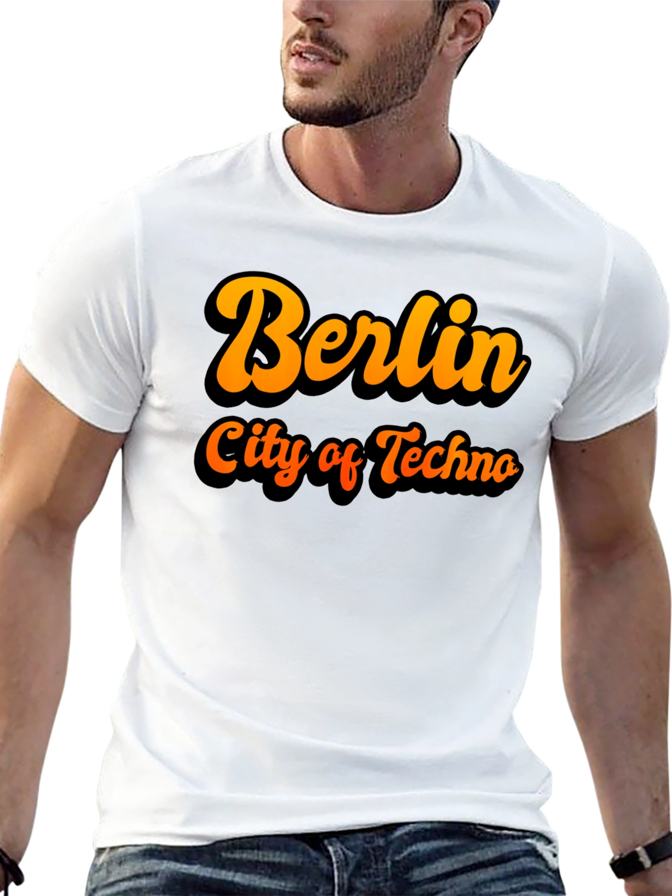 Berlin City of Techno T-Shirt - Black