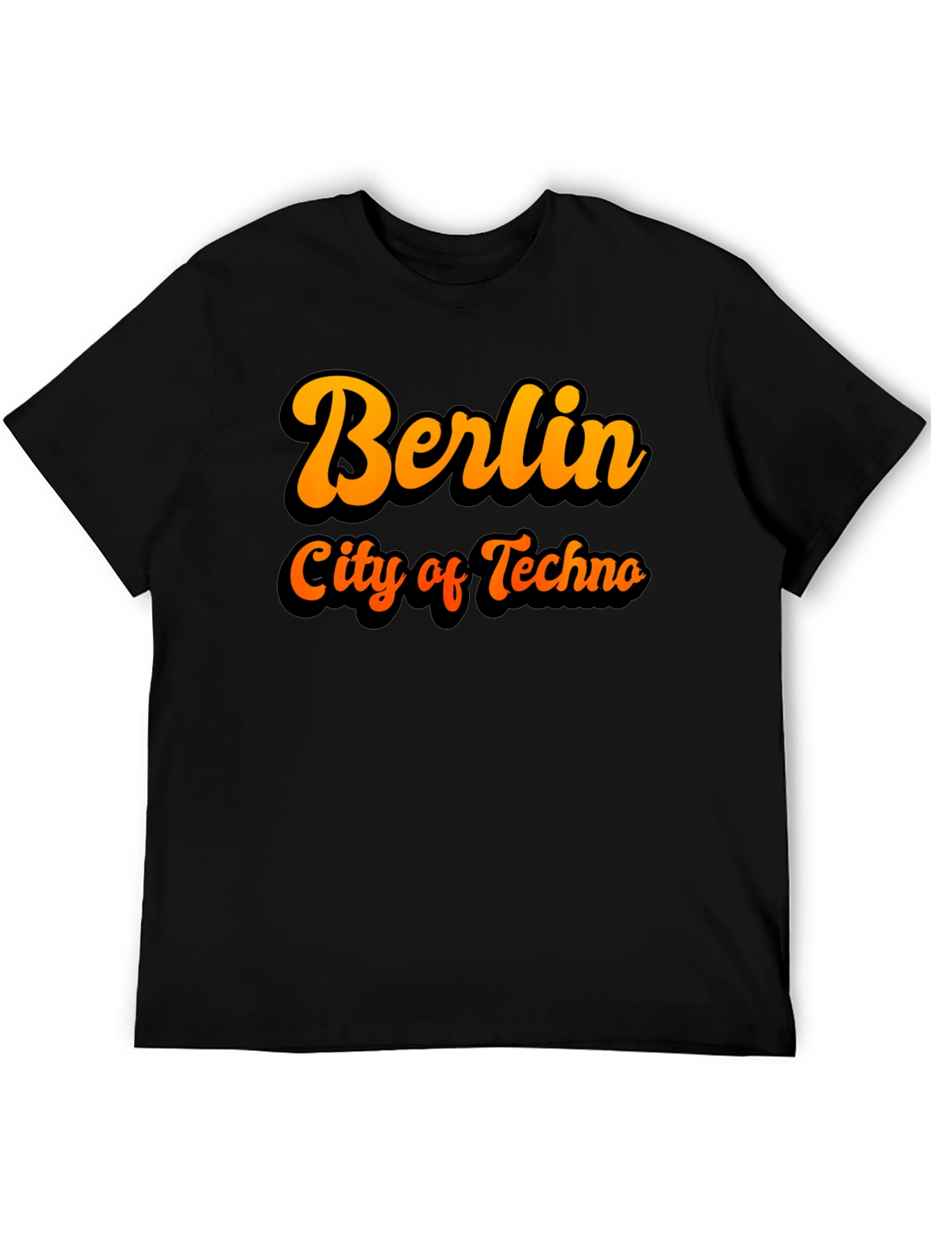 Berlin City of Techno T-Shirt - Black