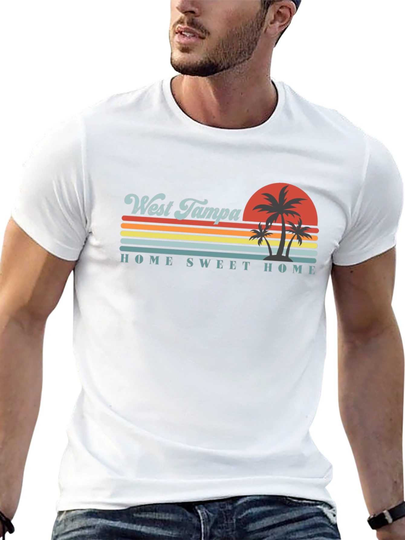 West Tampa Home Sweet Home Graphic Tee