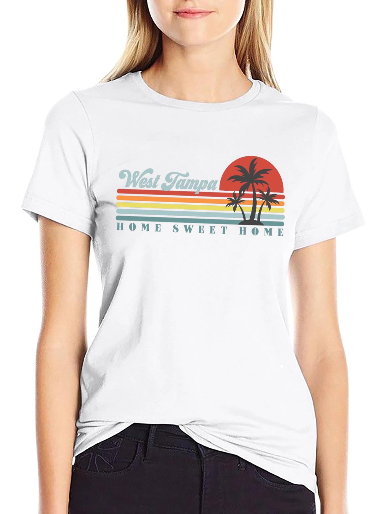 West Tampa Home Sweet Home Graphic Tee