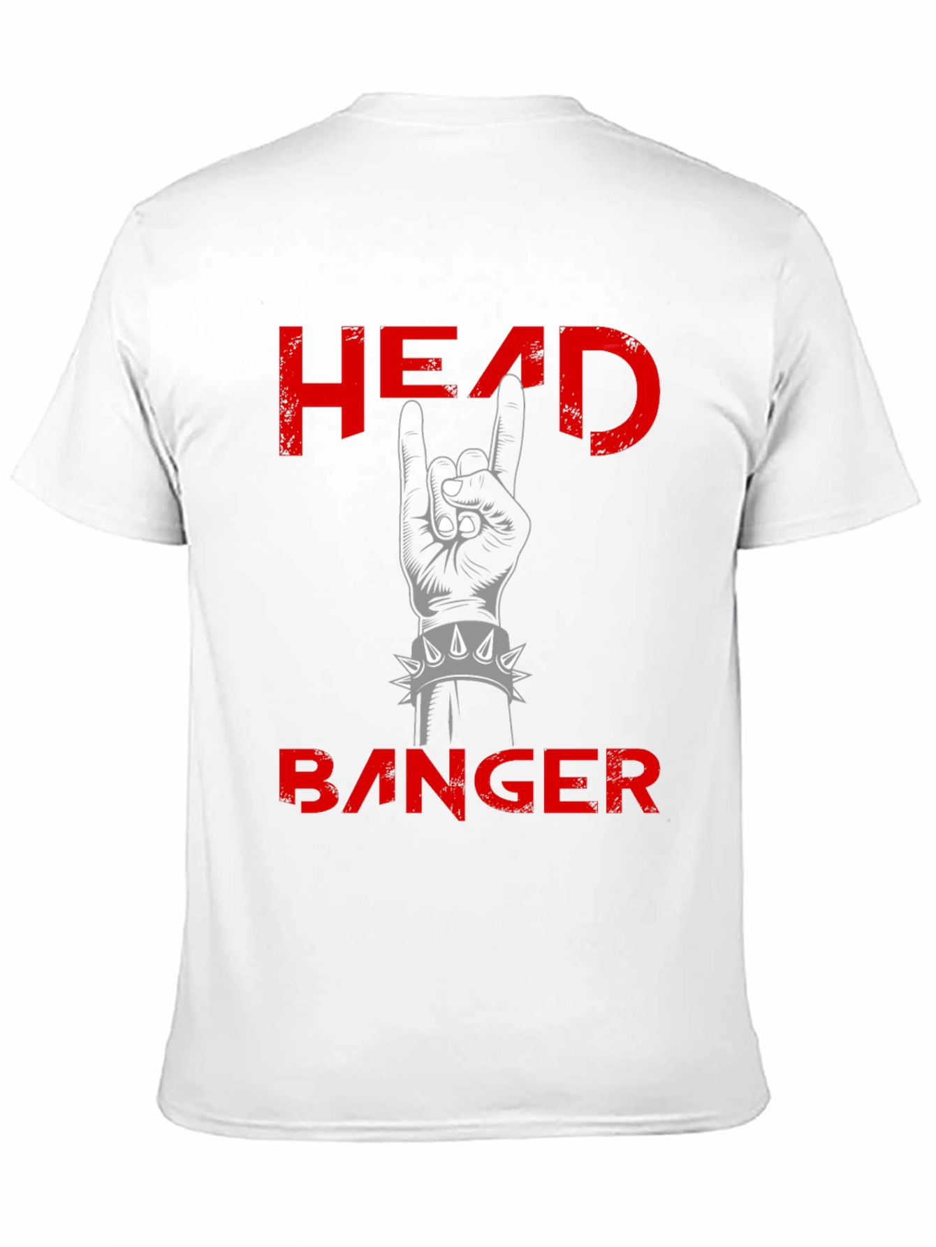 Headbanger Rock Hand Graphic Tee