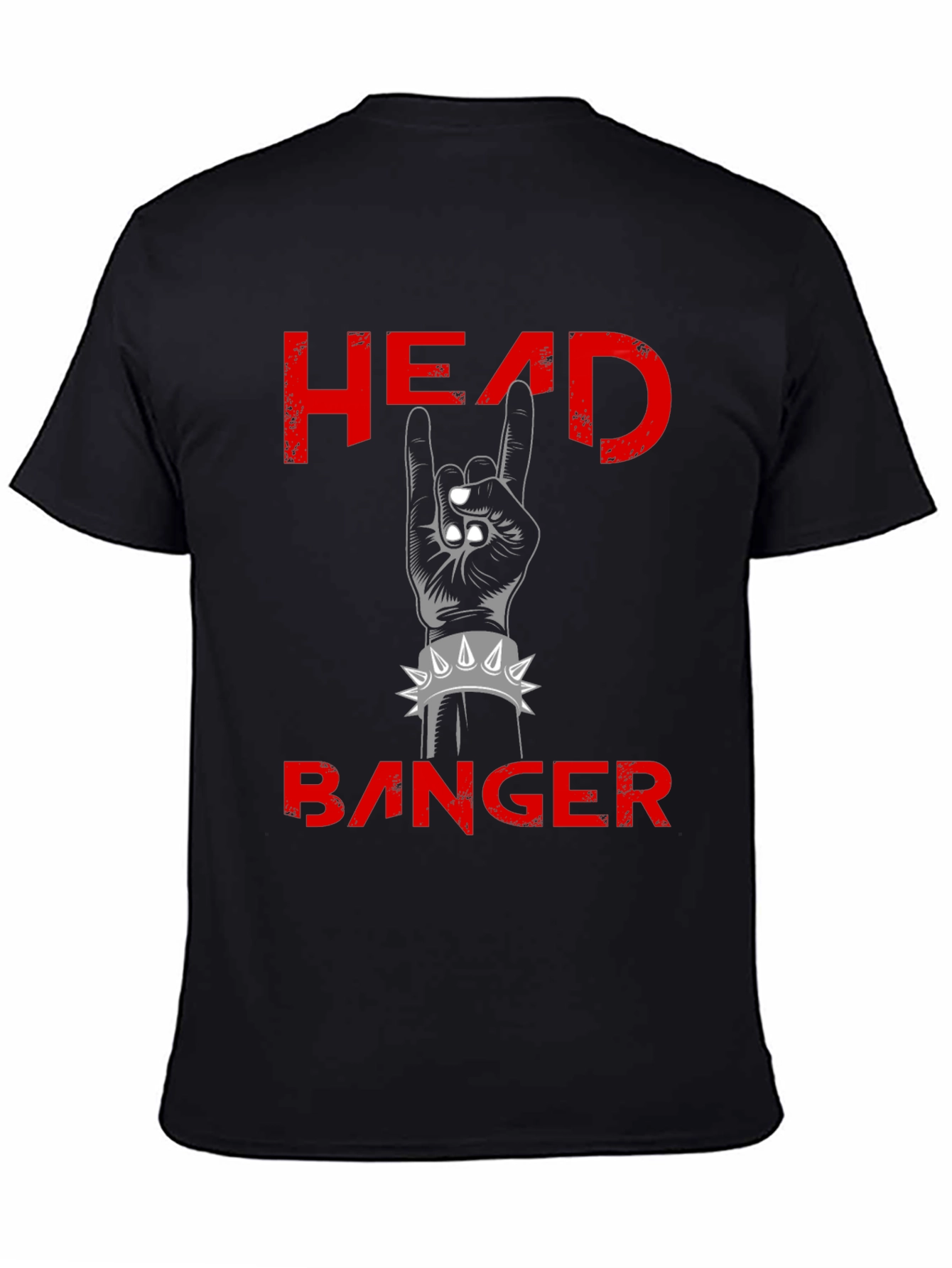 Headbanger Rock Hand Graphic Tee