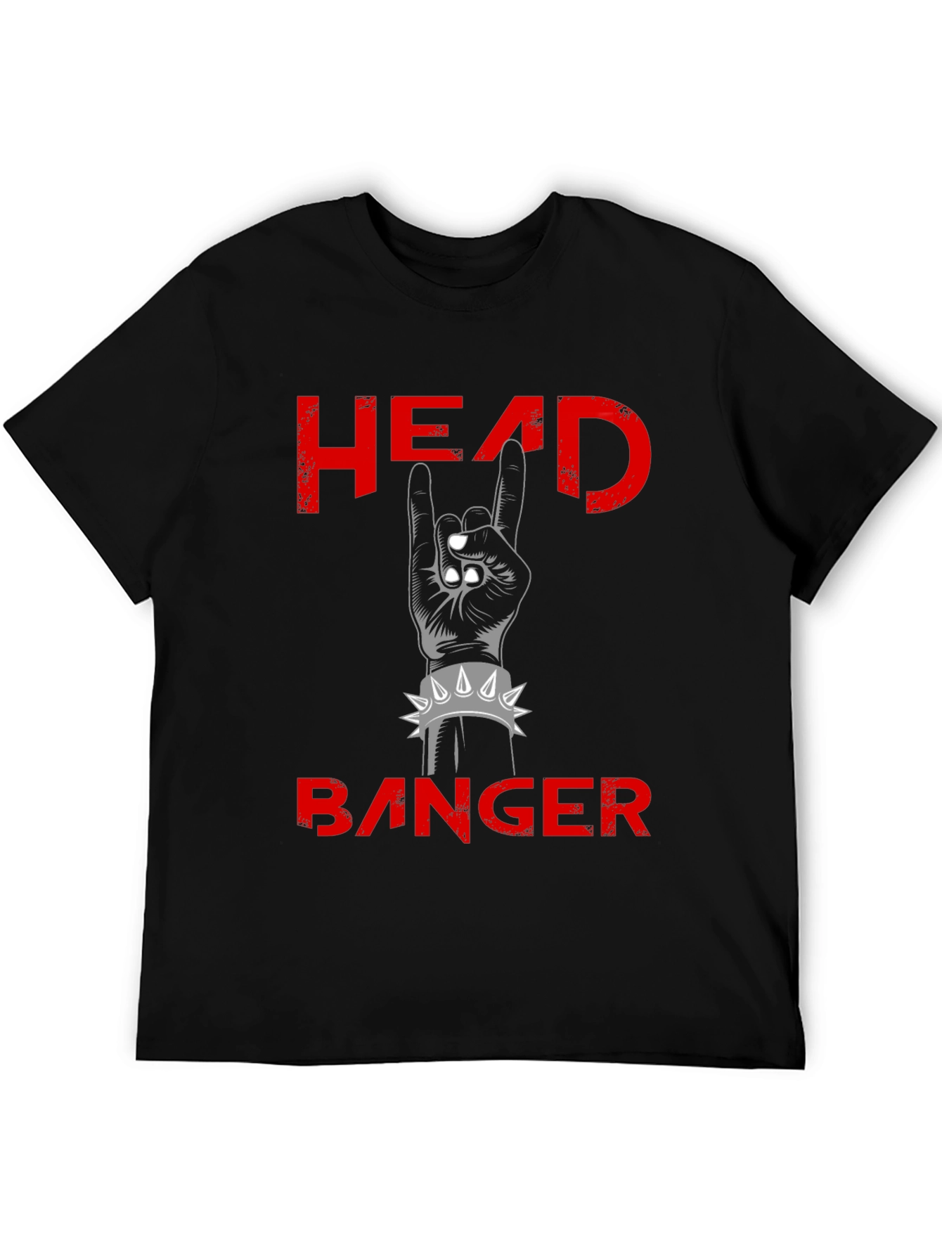 Headbanger Rock Hand Graphic Tee