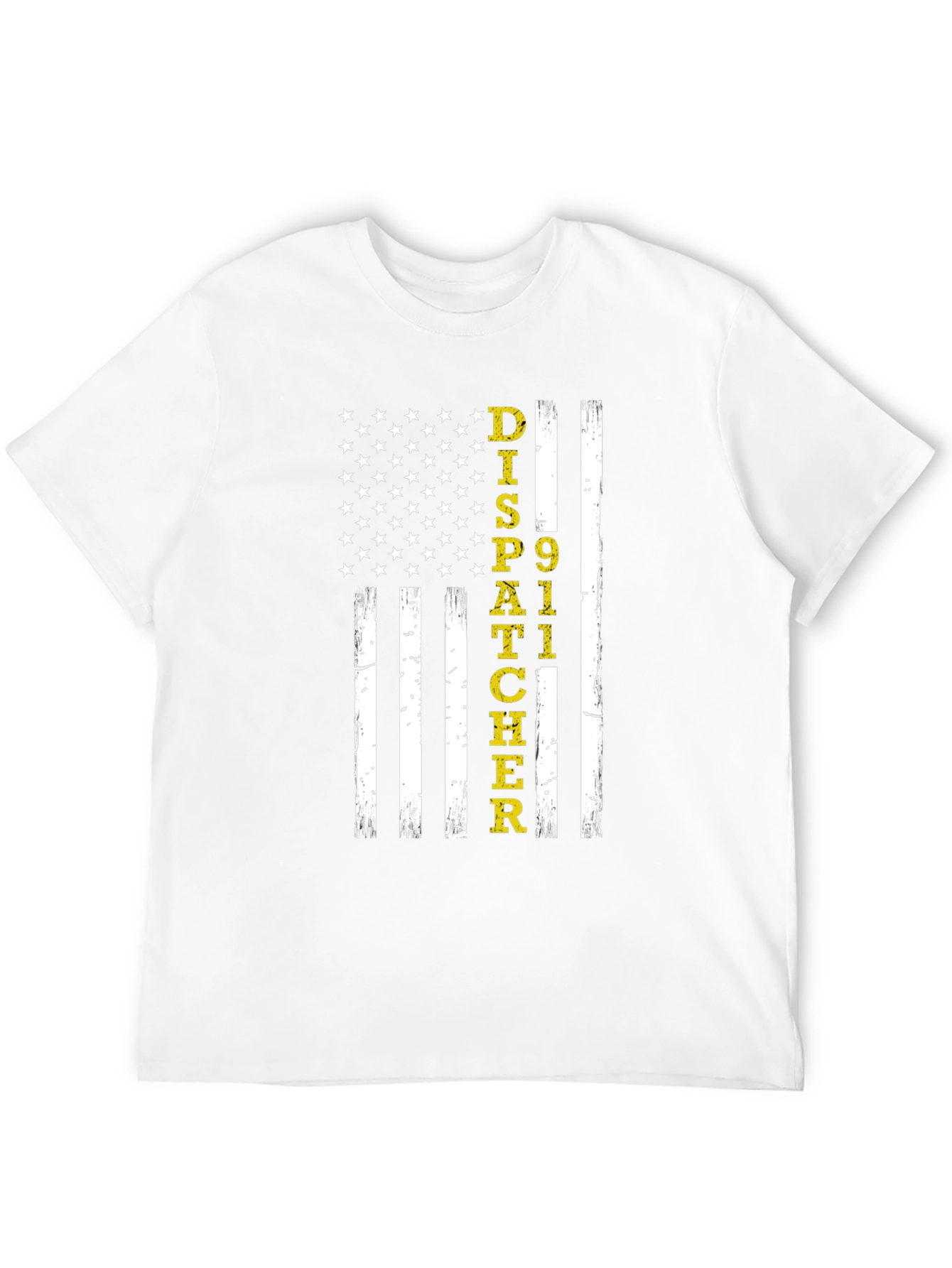 Dispatcher 911 American Flag Graphic Tee